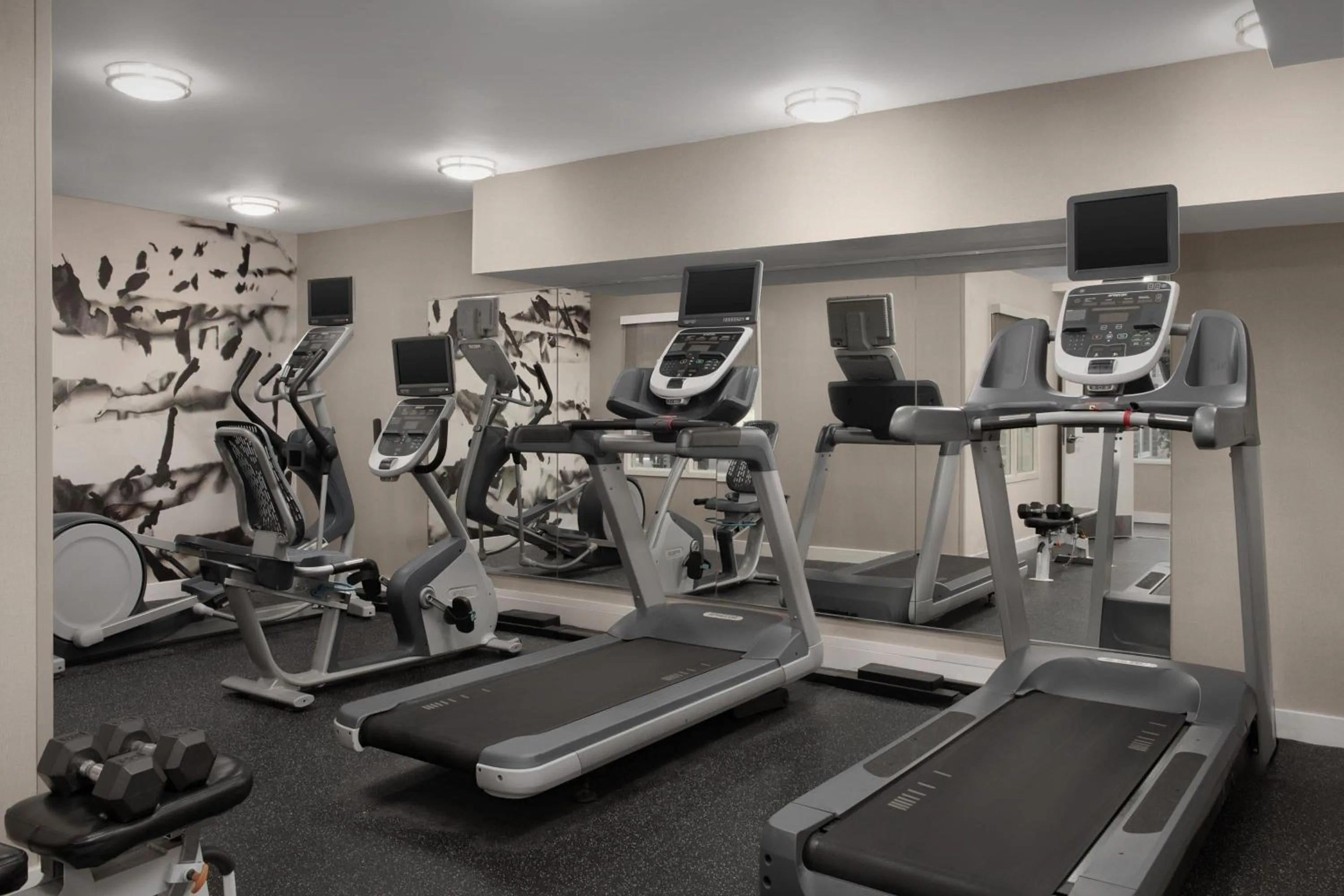 Fitness centre/facilities in Residence Inn by Marriott Greensboro Airport
