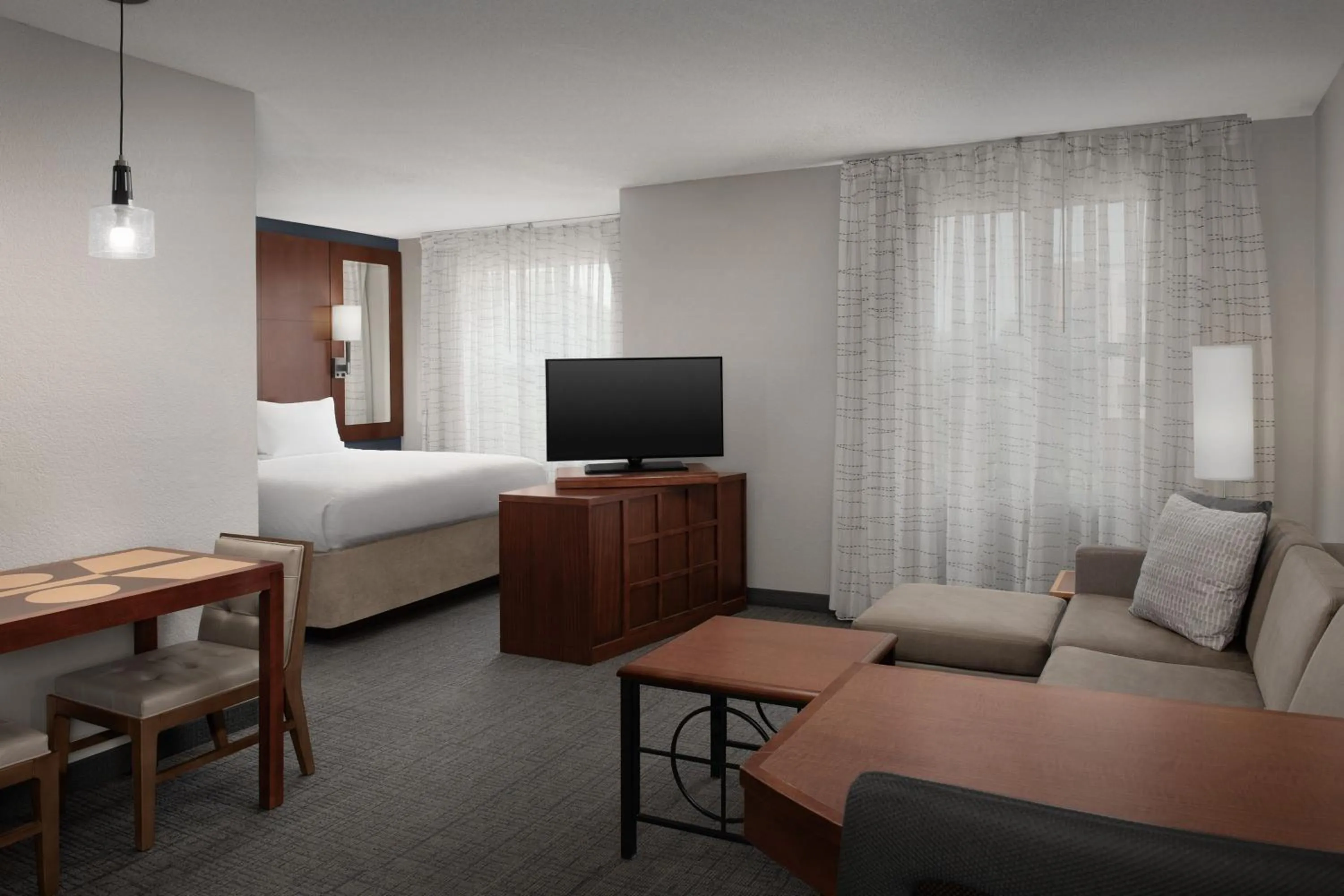 Bedroom in Residence Inn by Marriott Greensboro Airport