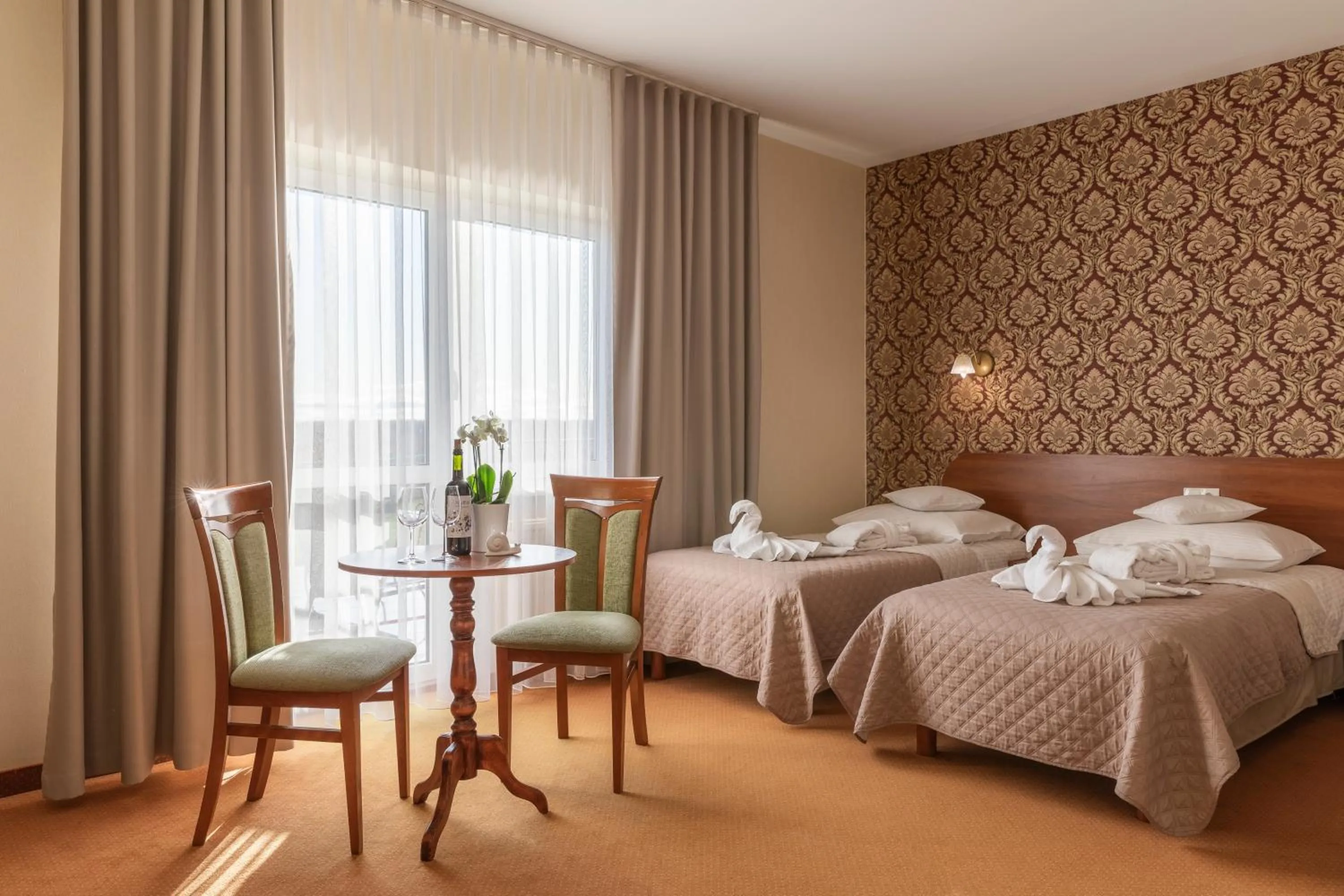Bed in BURSZTYN - BERNSTEIN SPA & Wellness