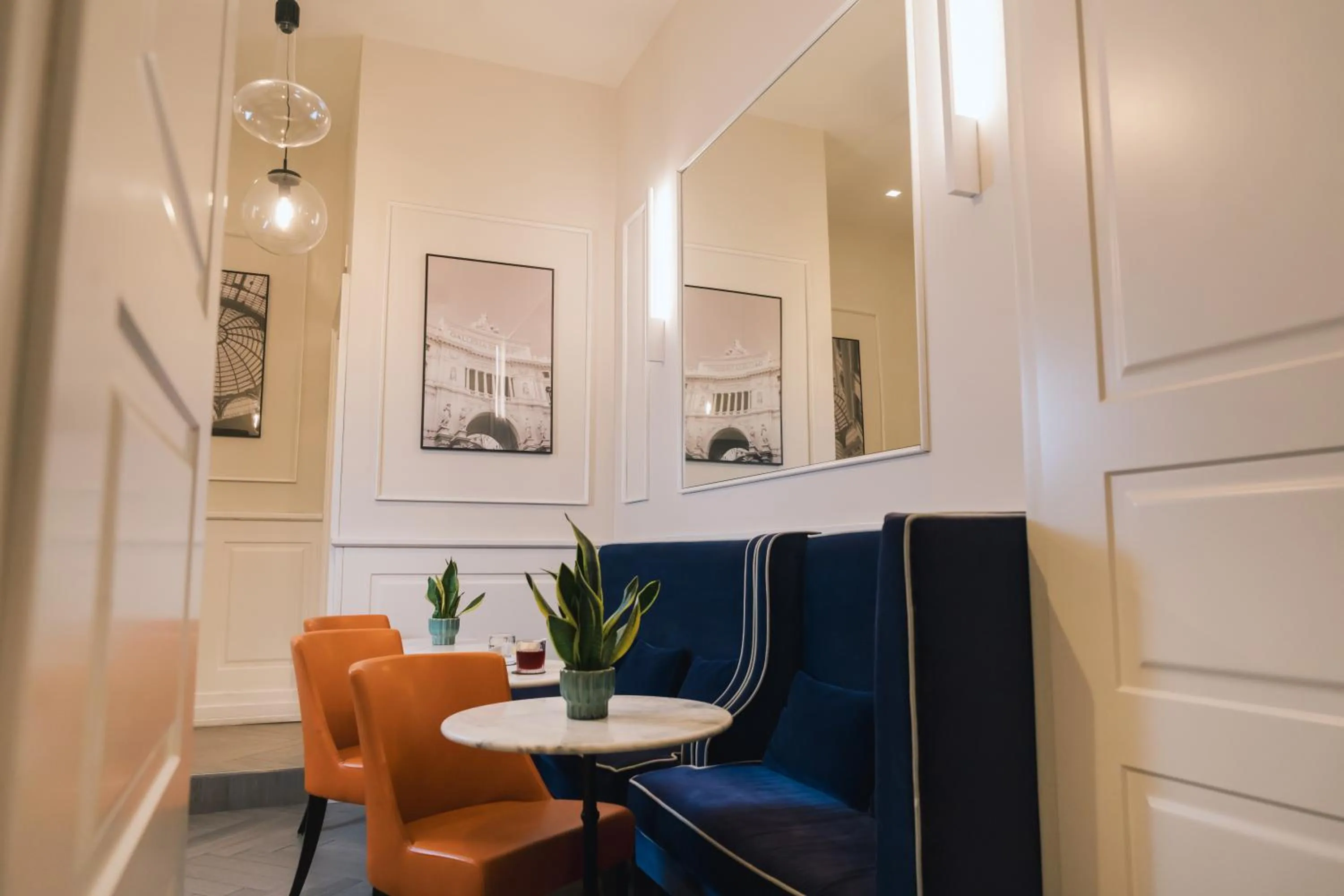 Seating area in Relais Piazza Vittoria