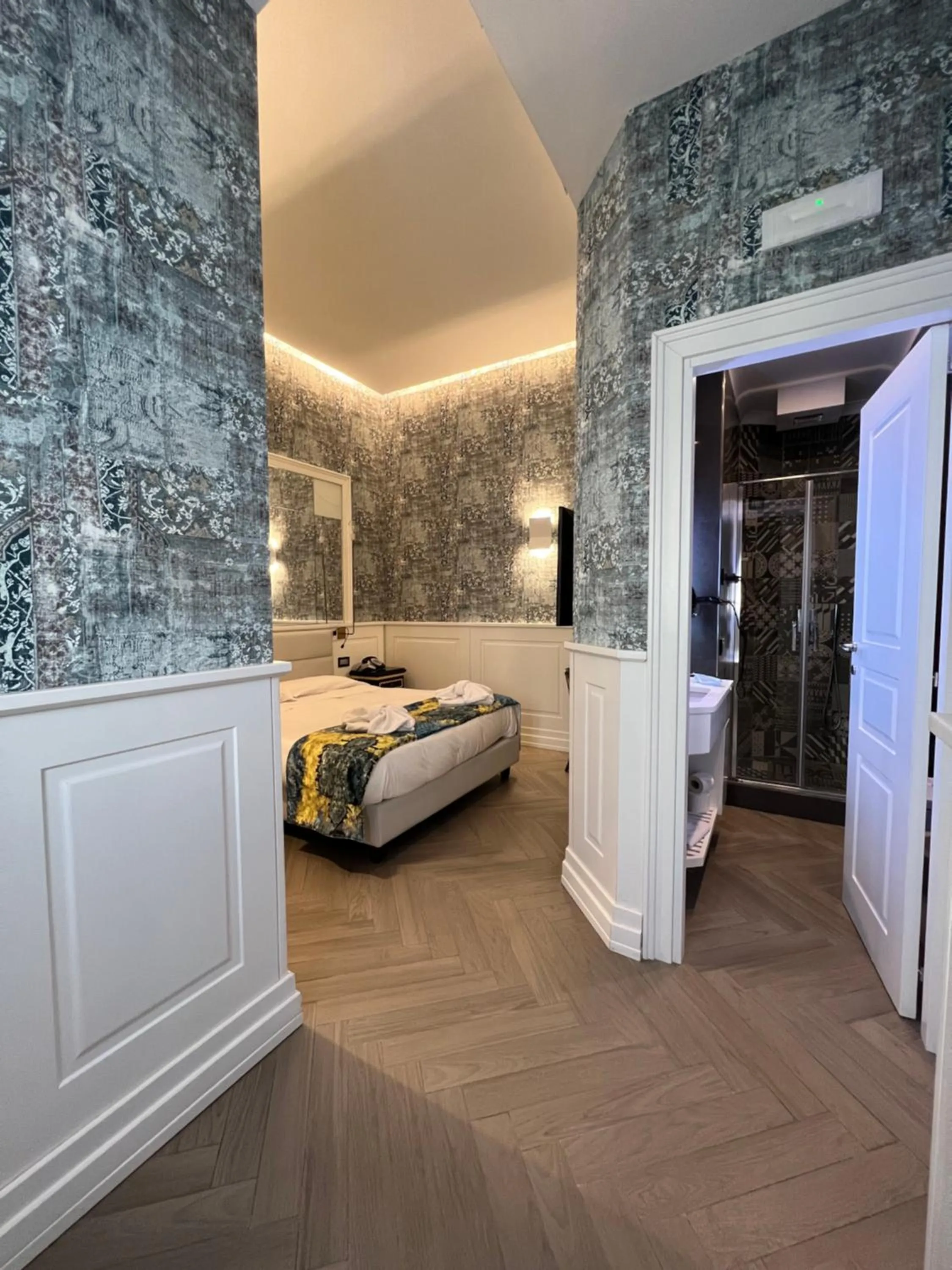 King Room with Garden View in Relais Piazza Vittoria