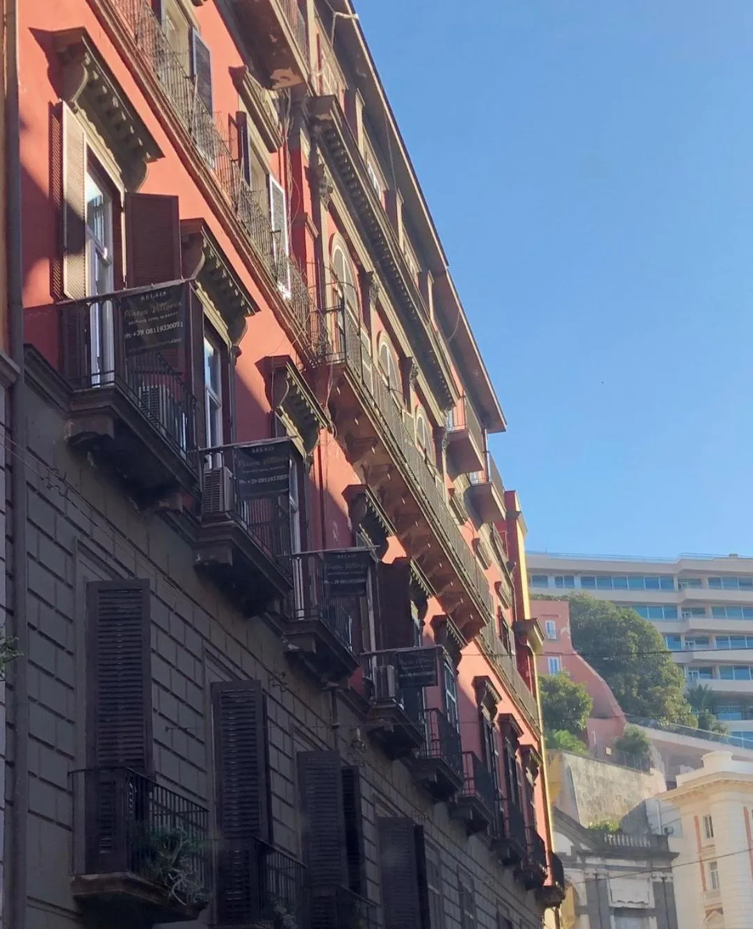 Decorative detail in Relais Piazza Vittoria