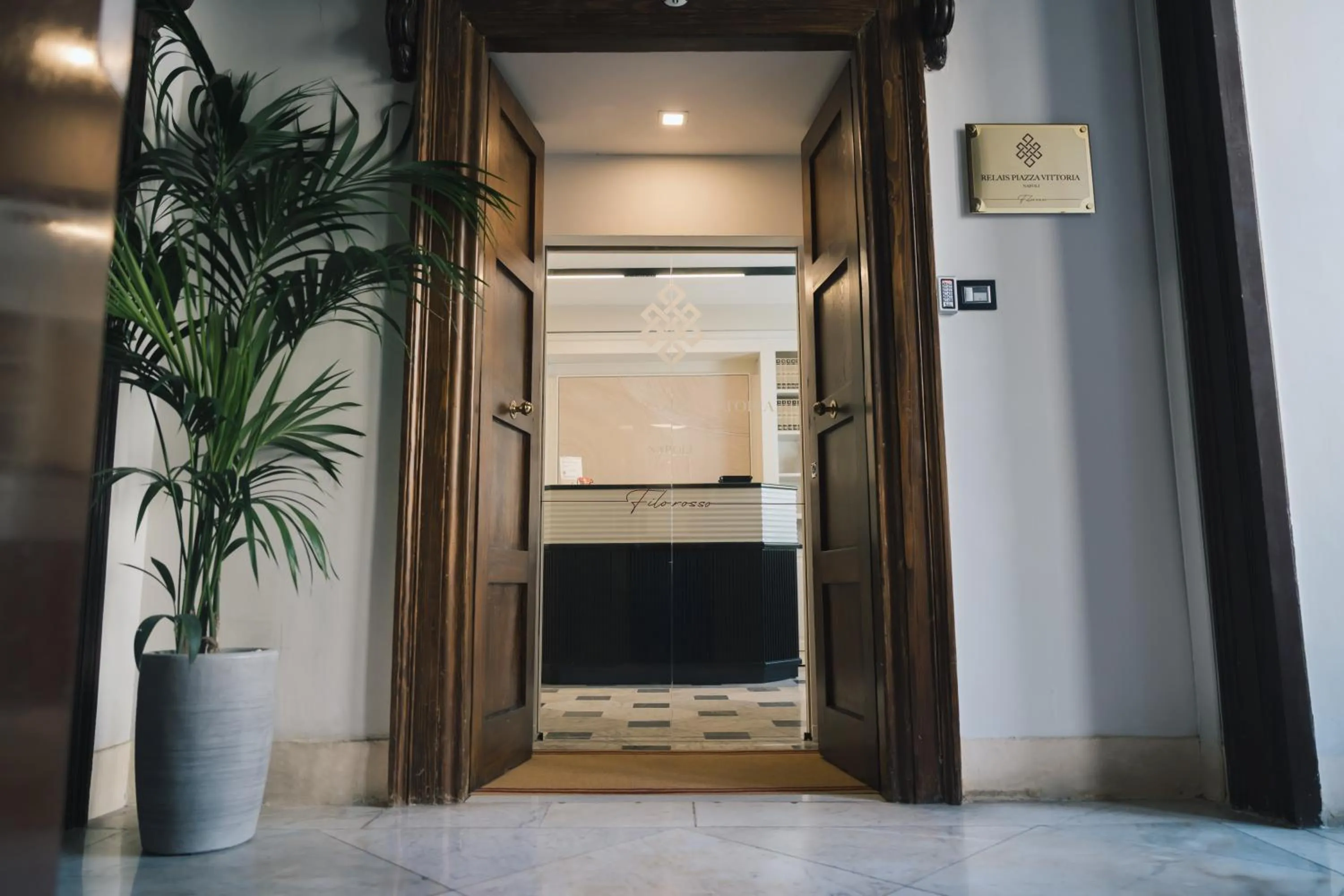 Lobby or reception in Relais Piazza Vittoria