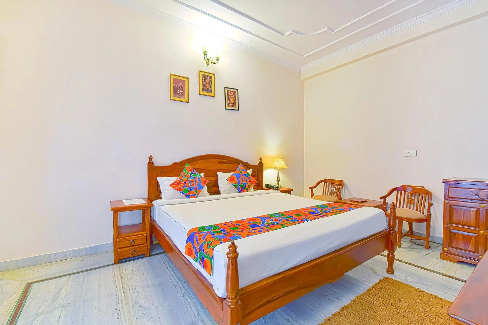 Bedroom in Hotel Harsoli Haveli