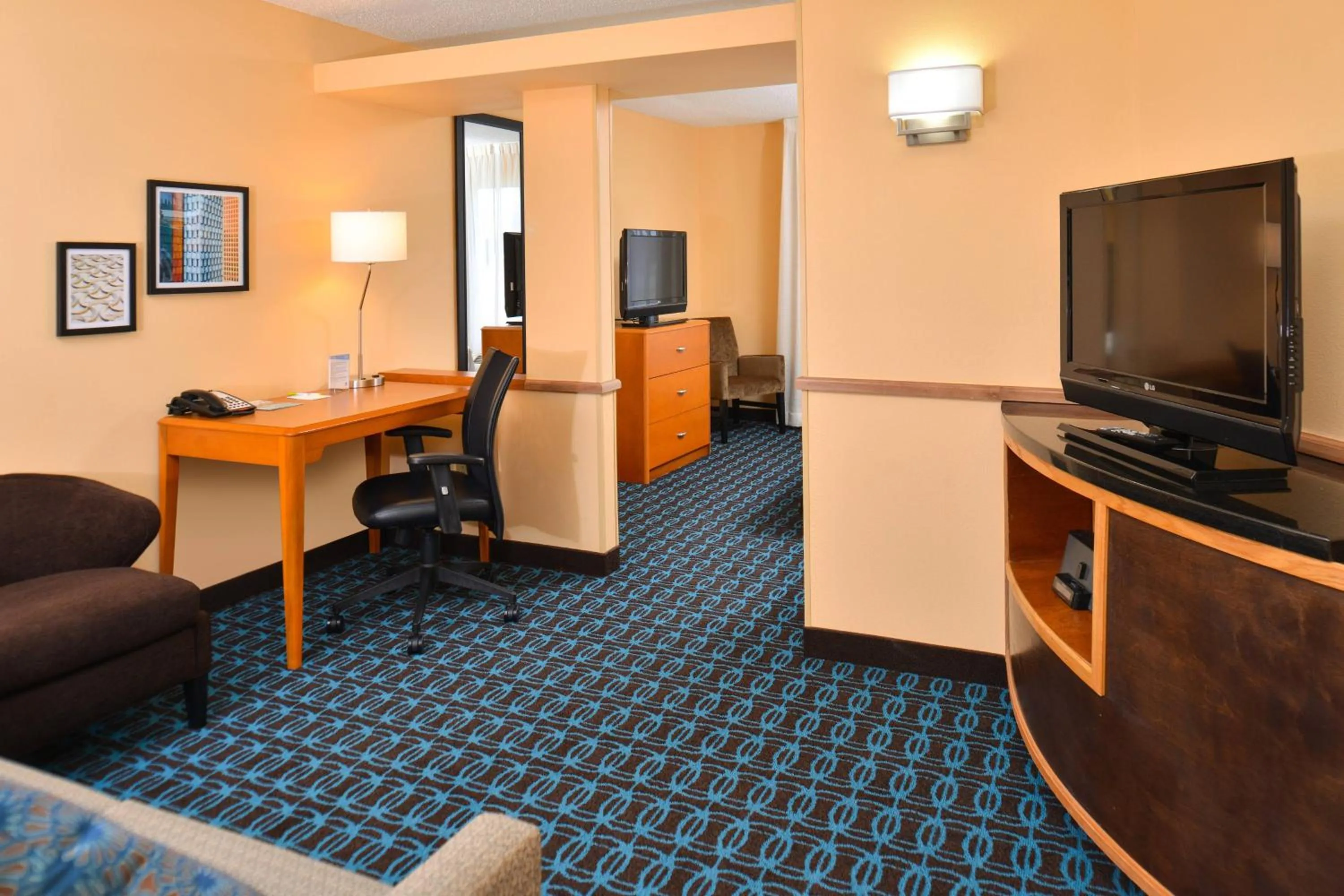 Living room in Fairfield Inn & Suites by Marriott Helena