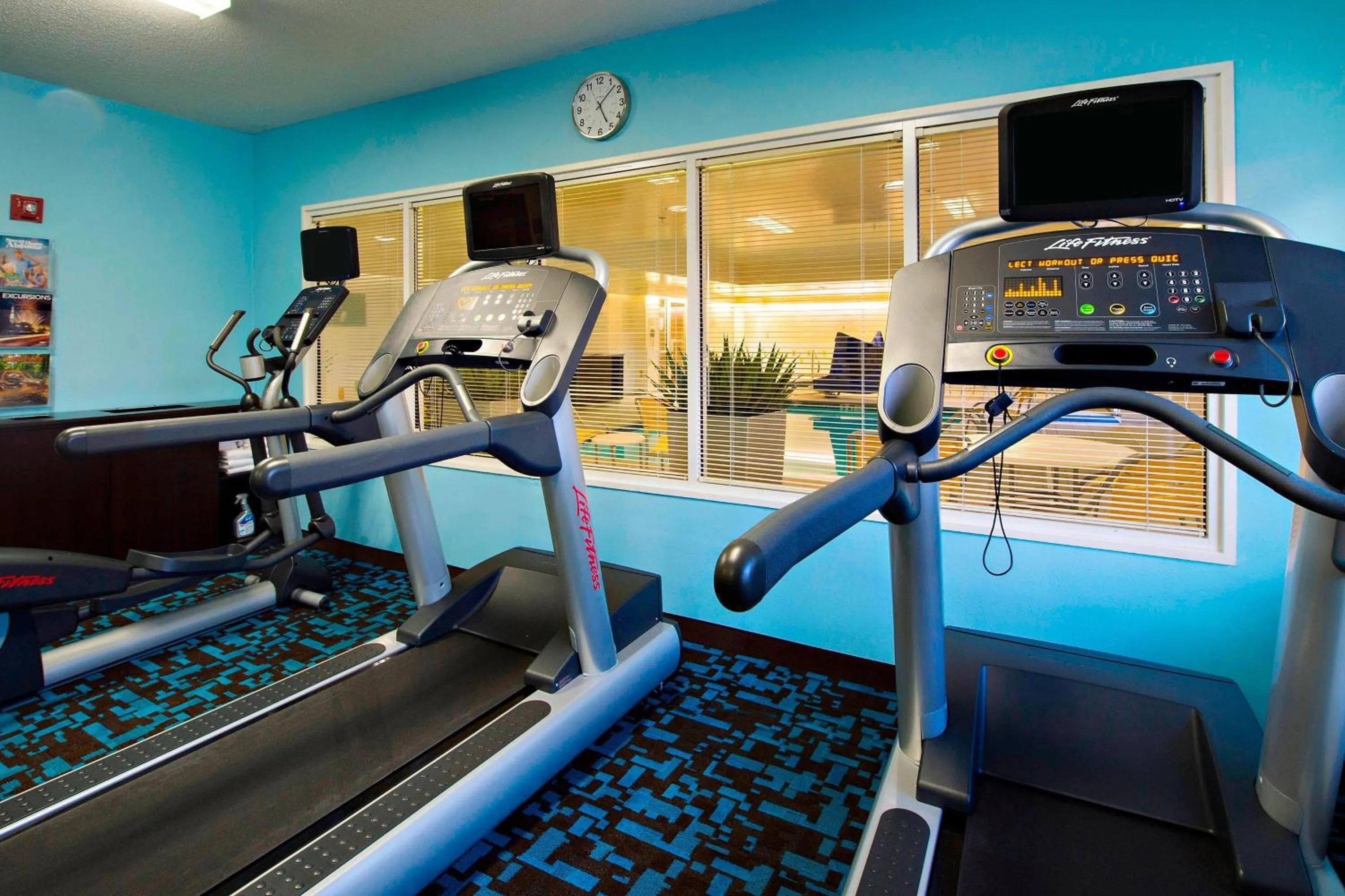 Fitness centre/facilities in Fairfield Inn Huntsville