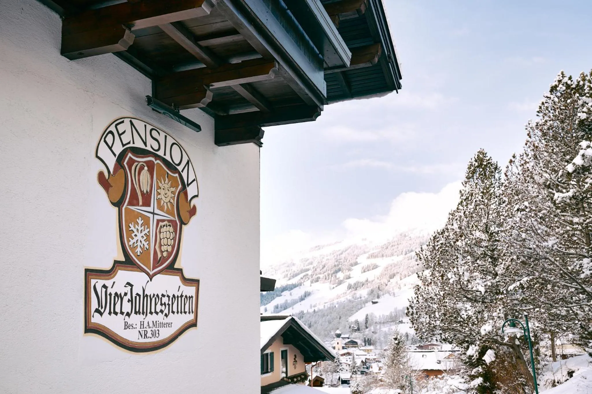 Property building in Pension Vier Jahreszeiten