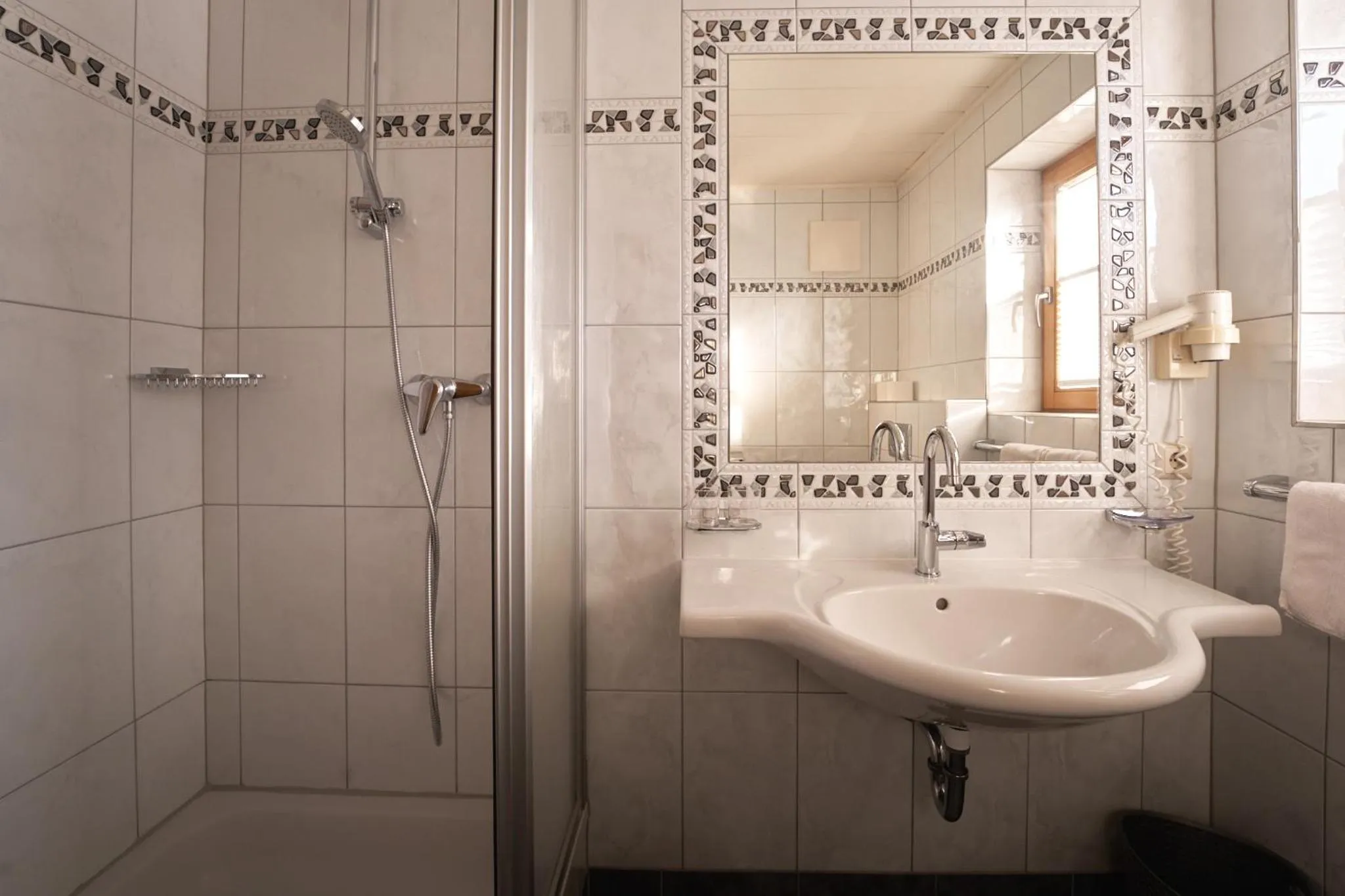 Bathroom in Pension Vier Jahreszeiten