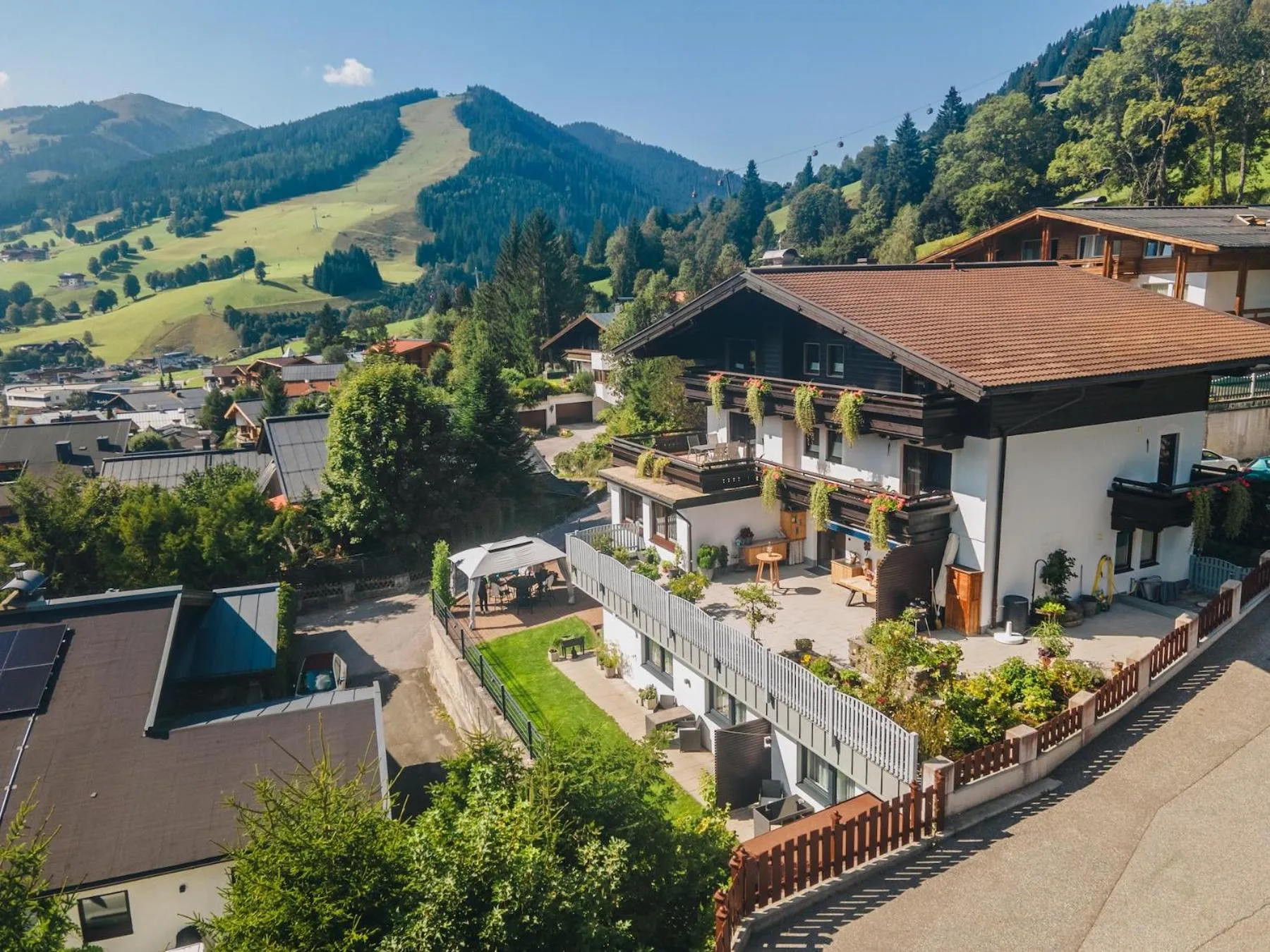 View (from property/room) in Pension Vier Jahreszeiten