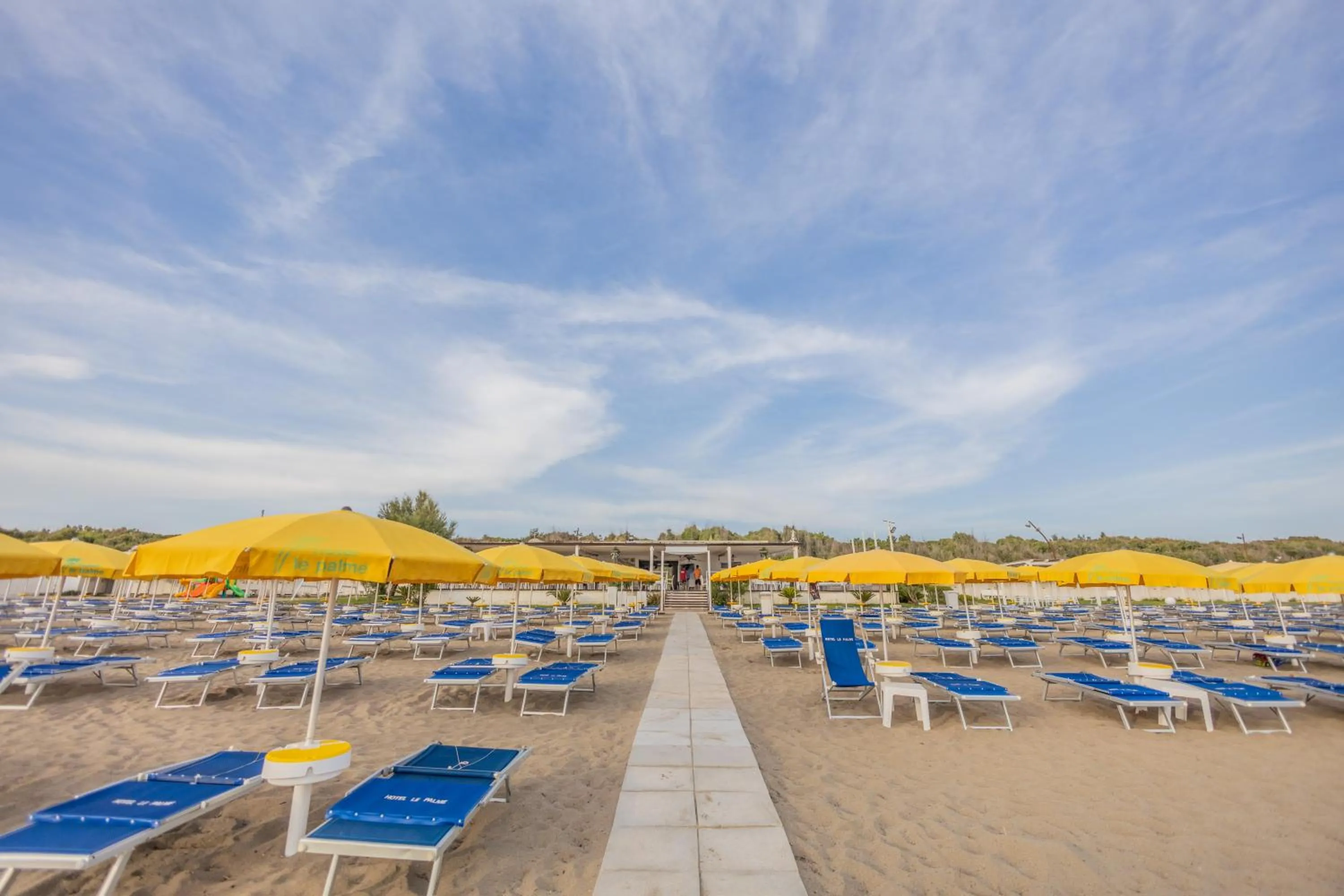 Beach in Hotel Le Palme