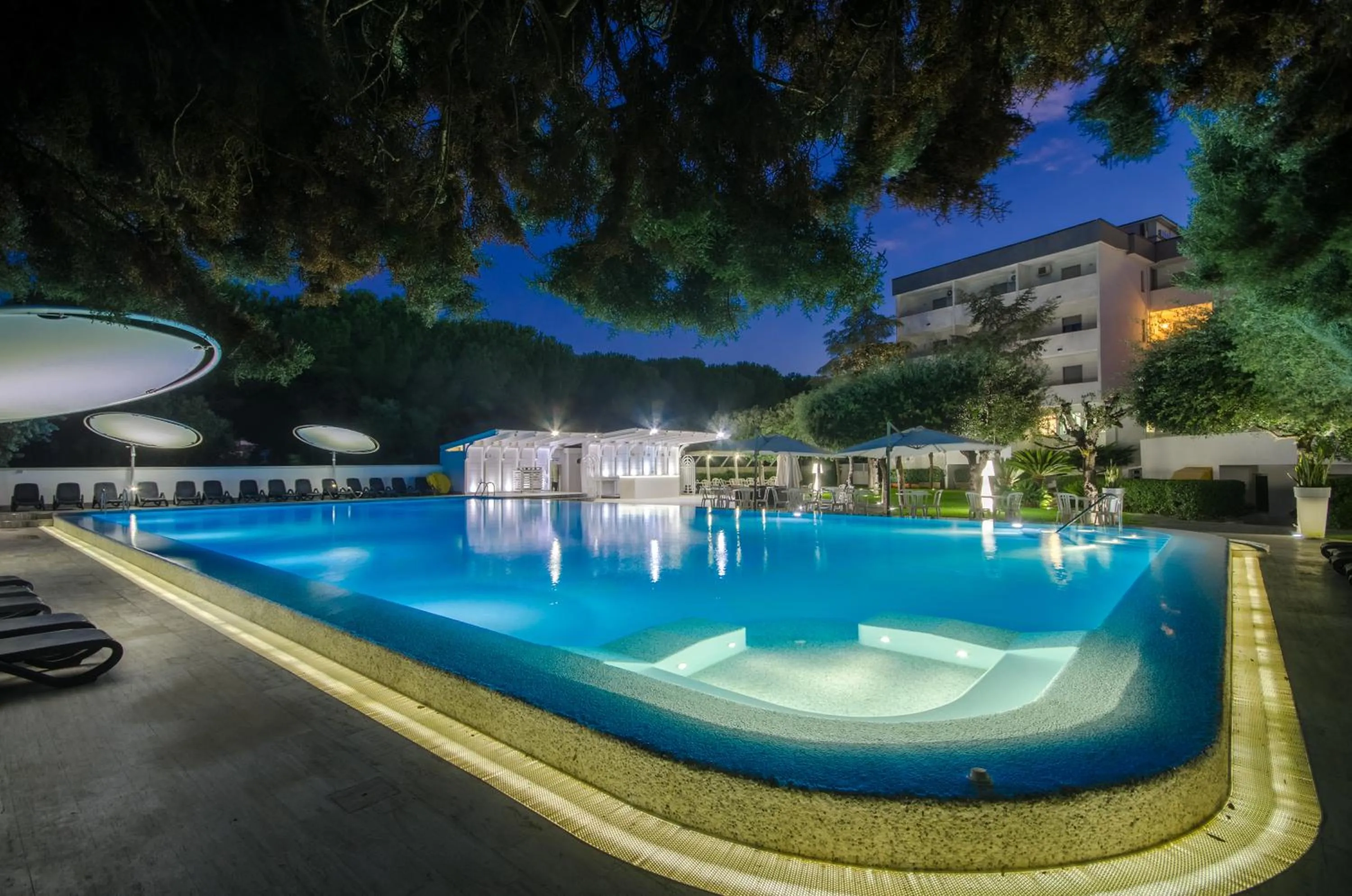 Bird's eye view in Hotel Le Palme