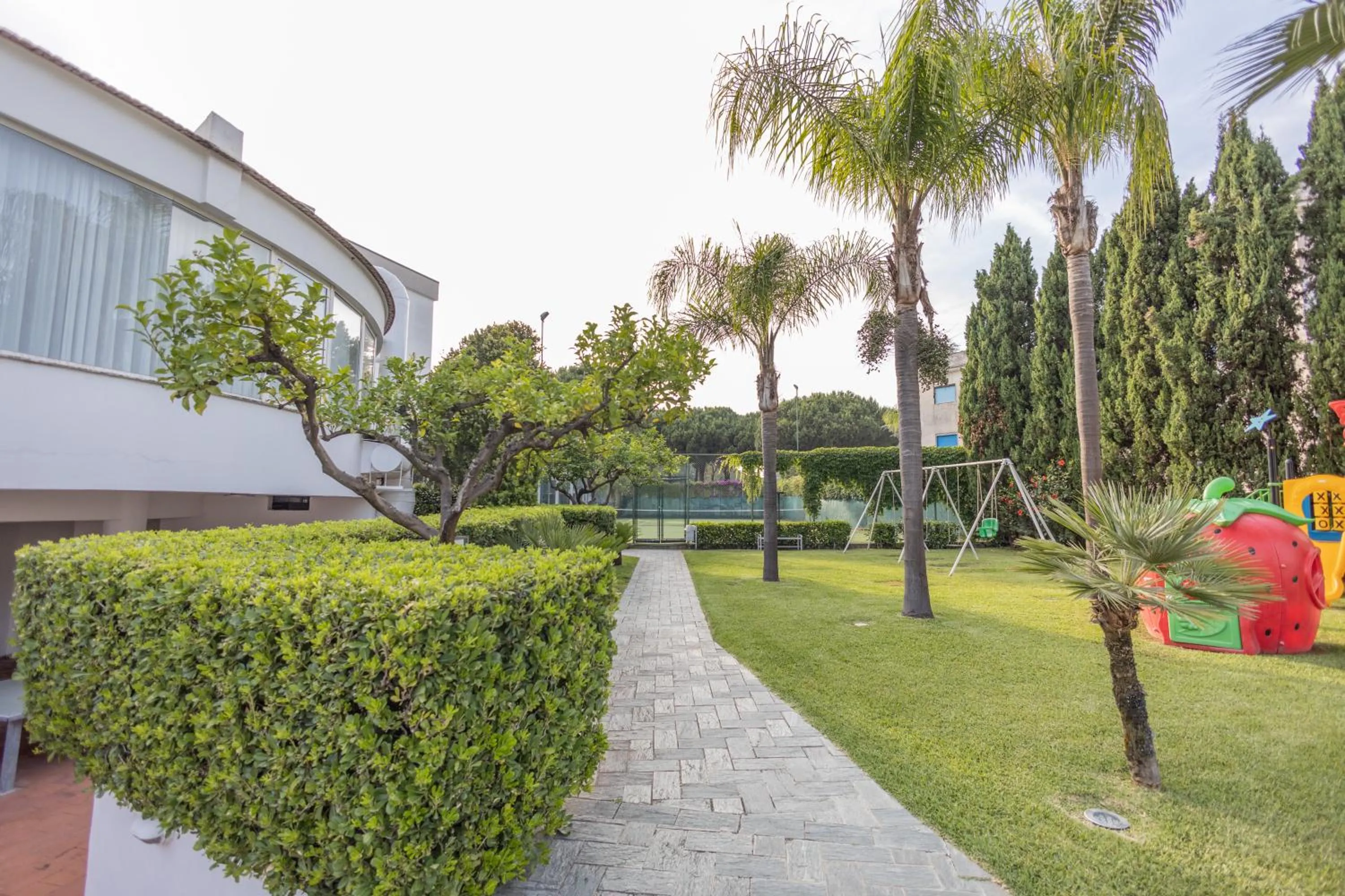 Garden in Hotel Le Palme