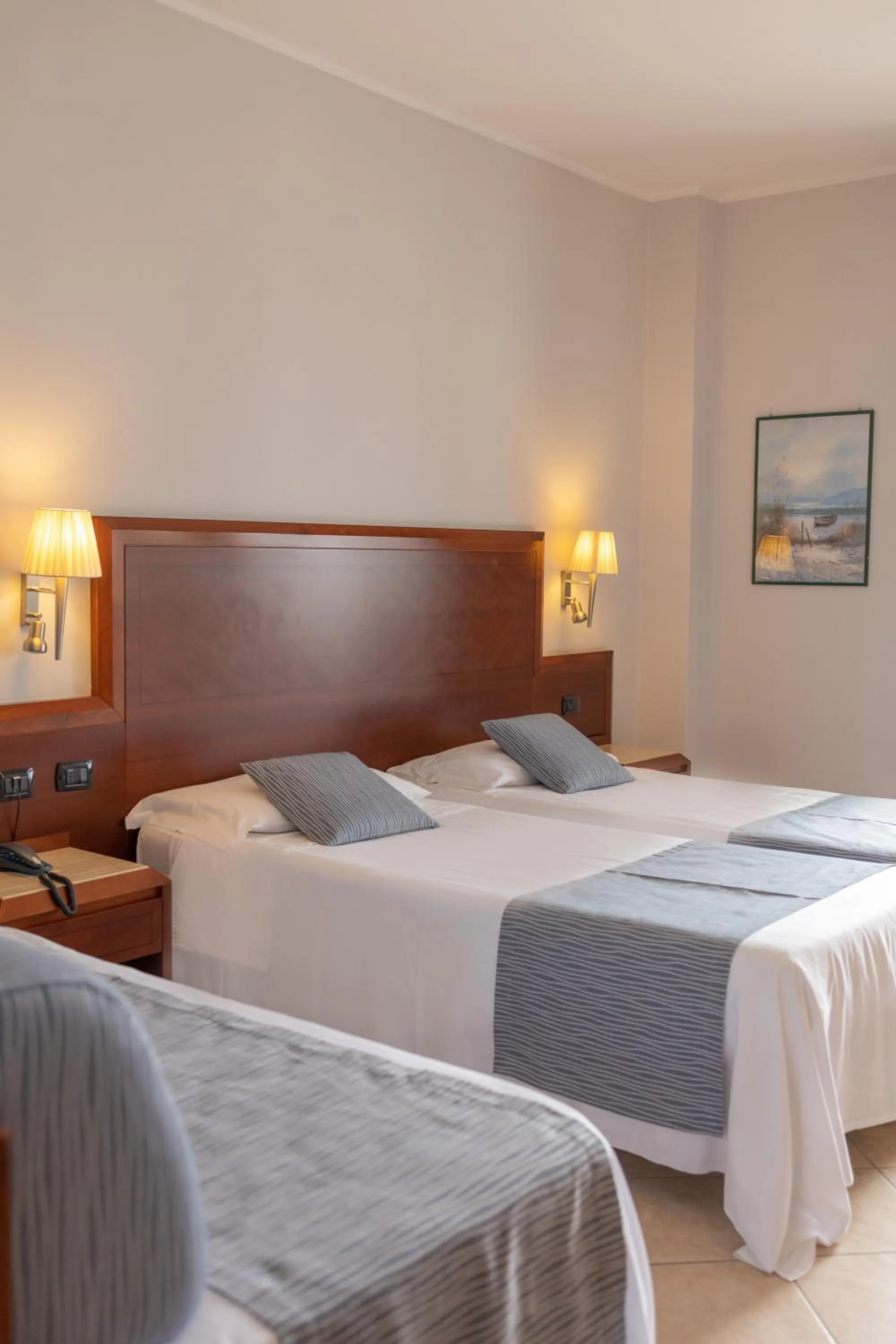 Photo of the whole room, Bed in Hotel Le Palme