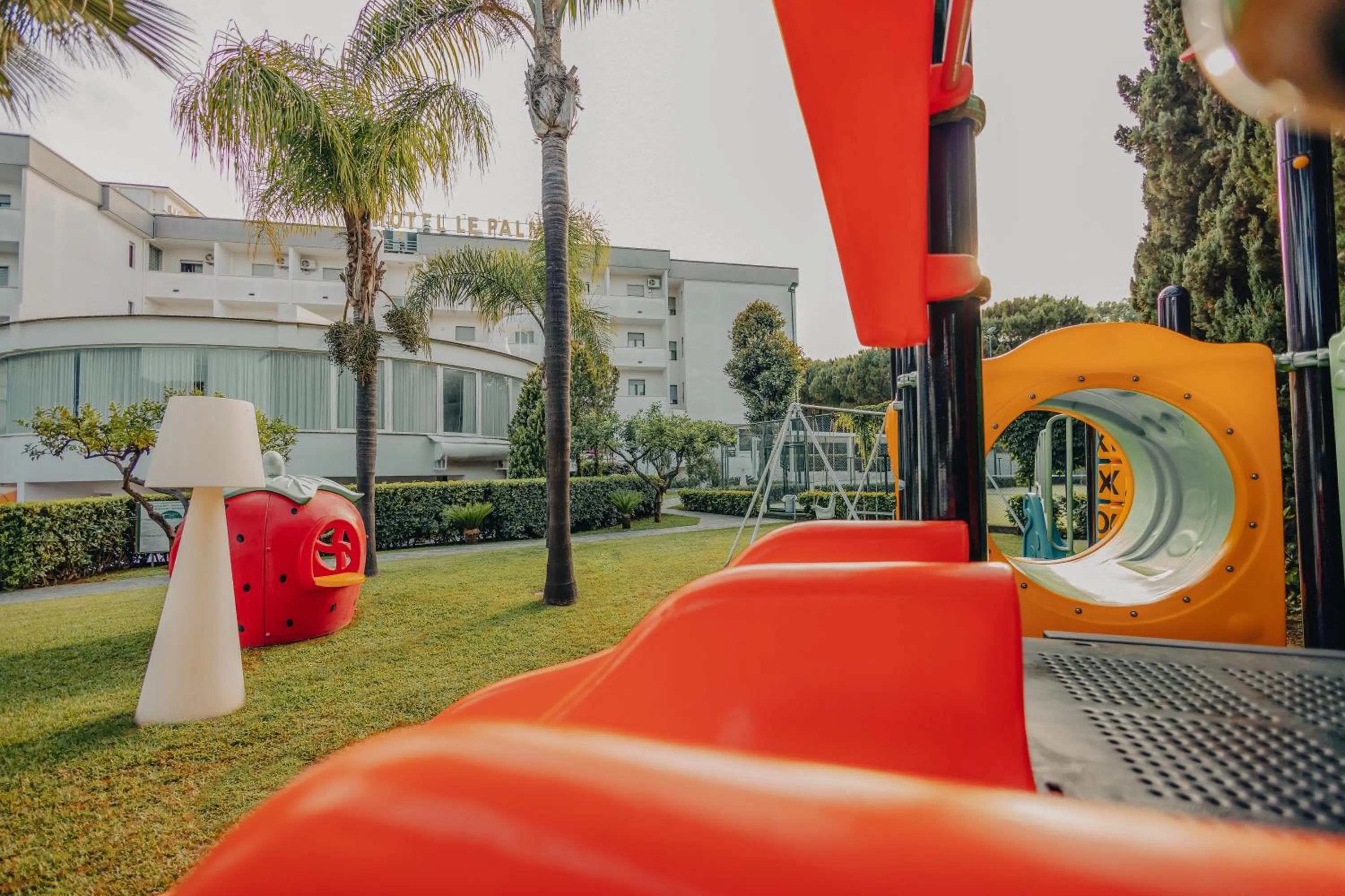 Children play ground in Hotel Le Palme