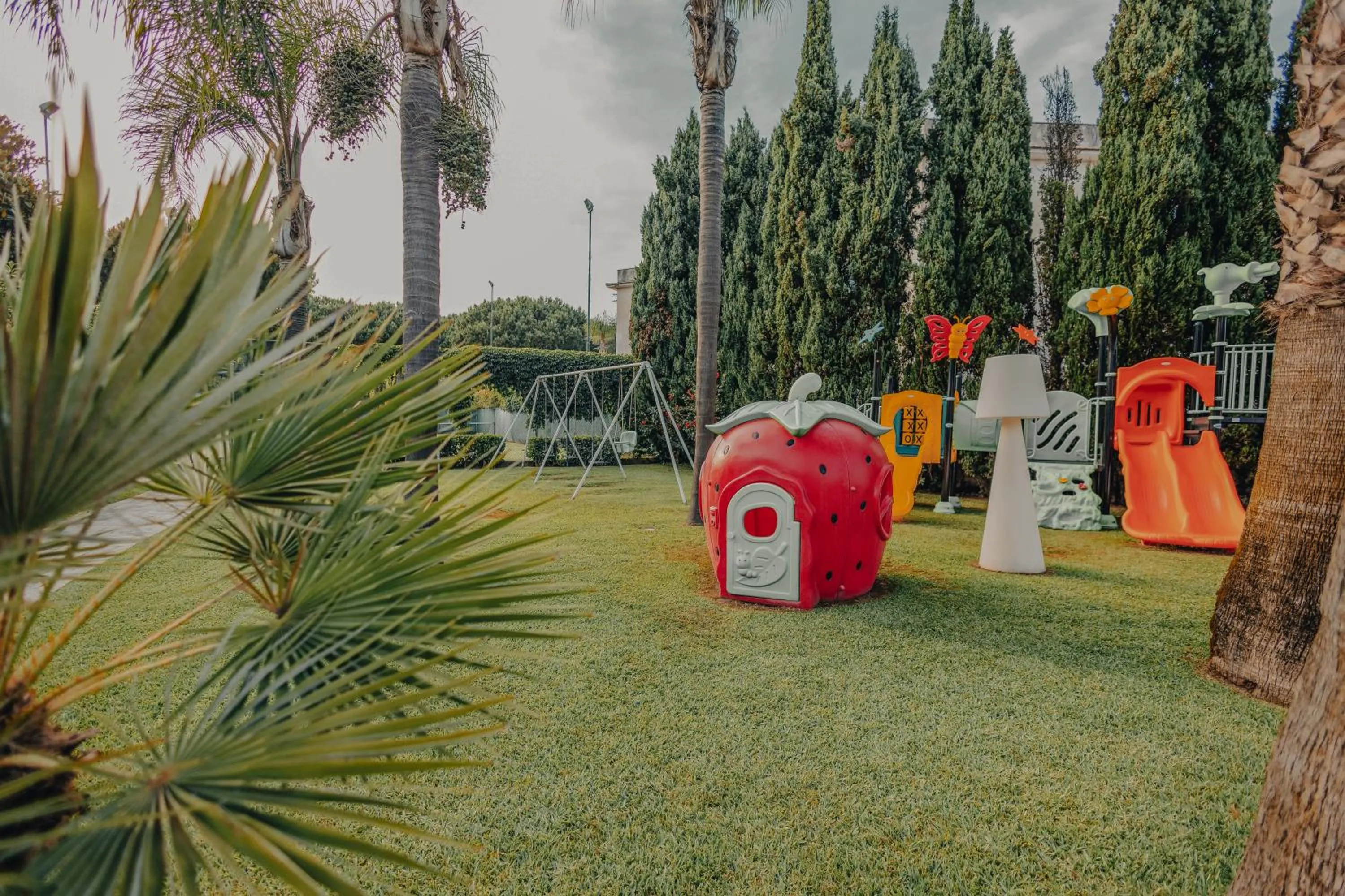 Children play ground in Hotel Le Palme