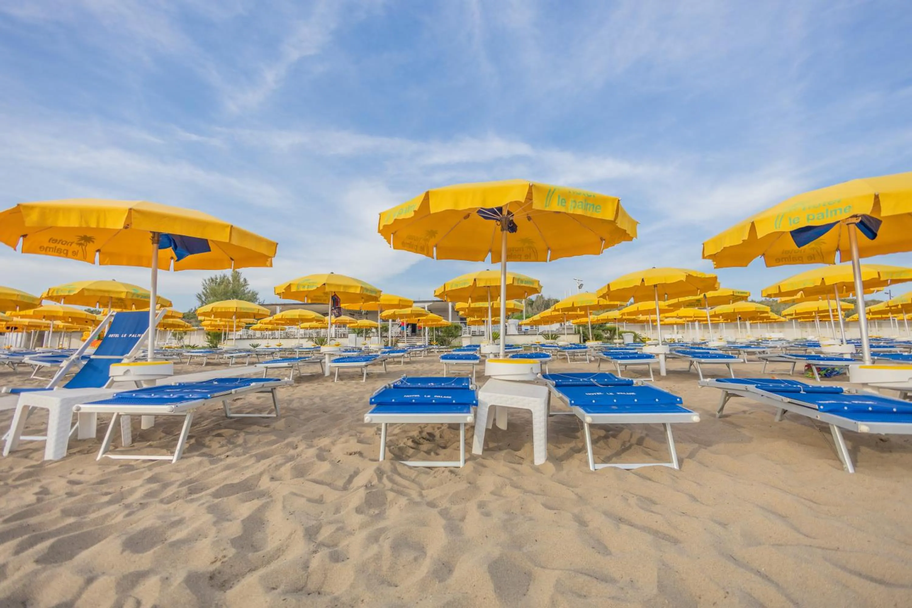 Beach in Hotel Le Palme