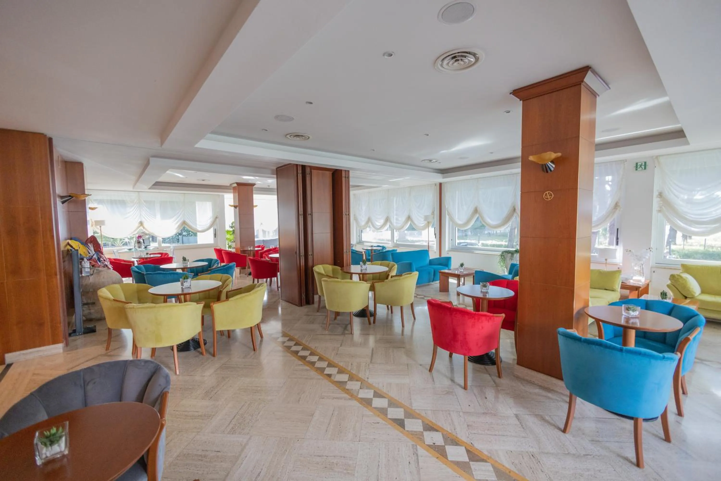 Lobby or reception in Hotel Le Palme