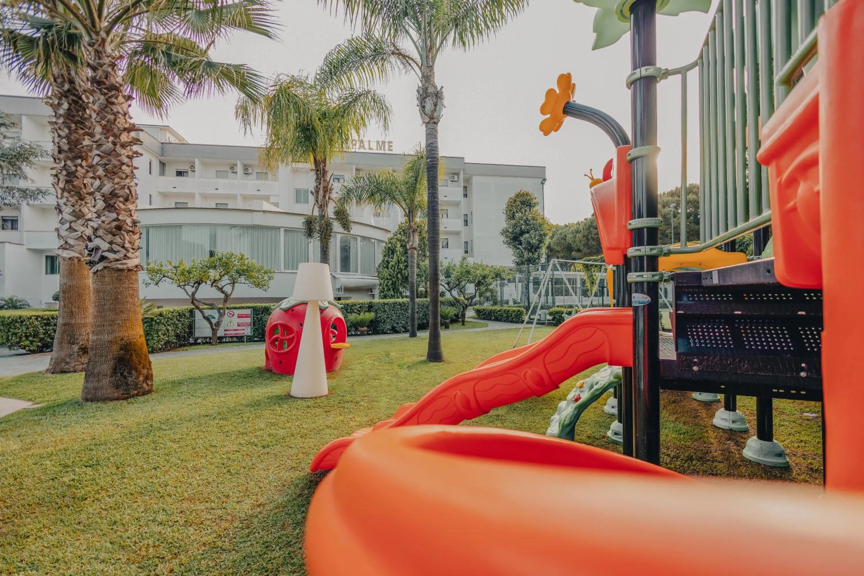 Children play ground in Hotel Le Palme
