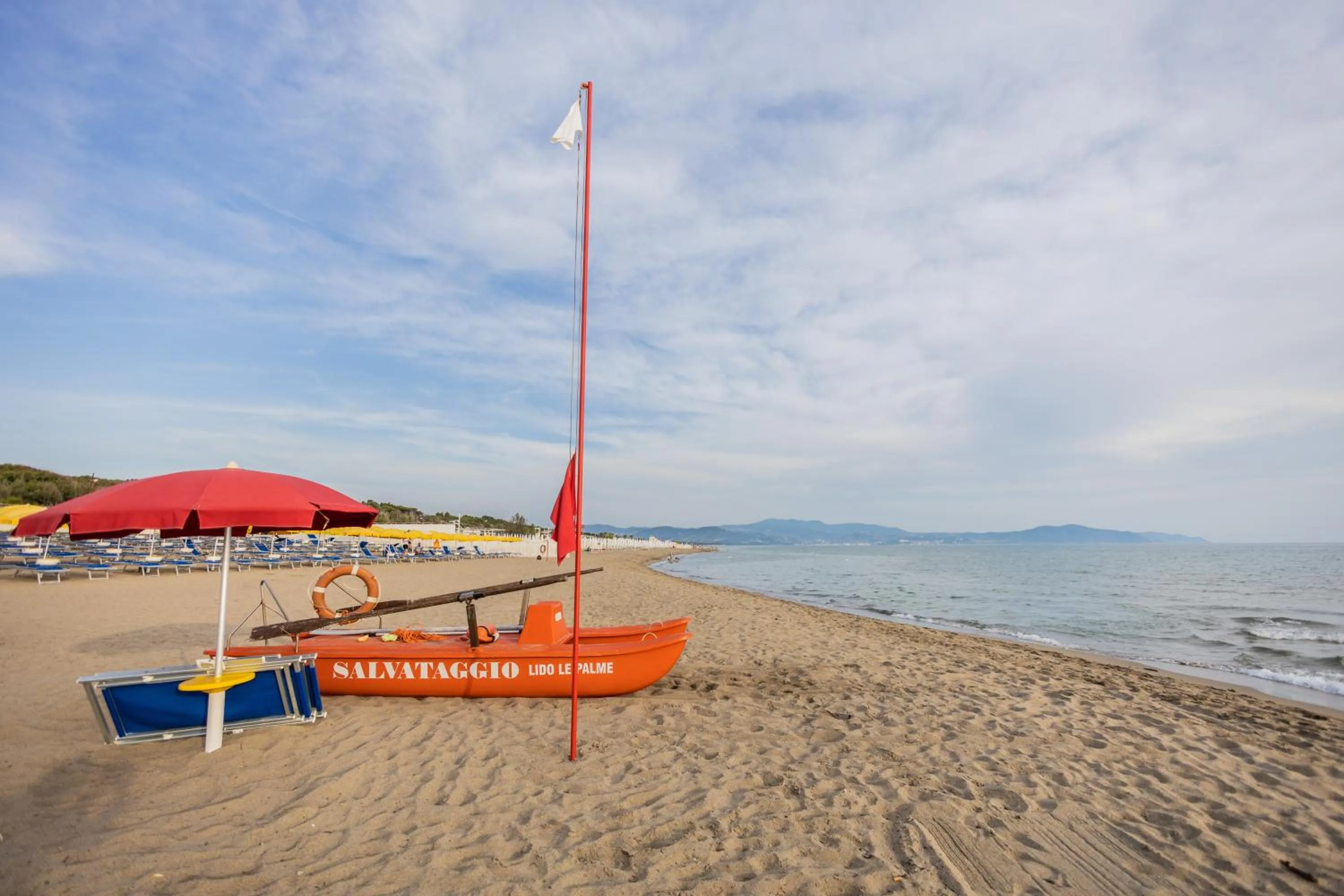 Beach in Hotel Le Palme