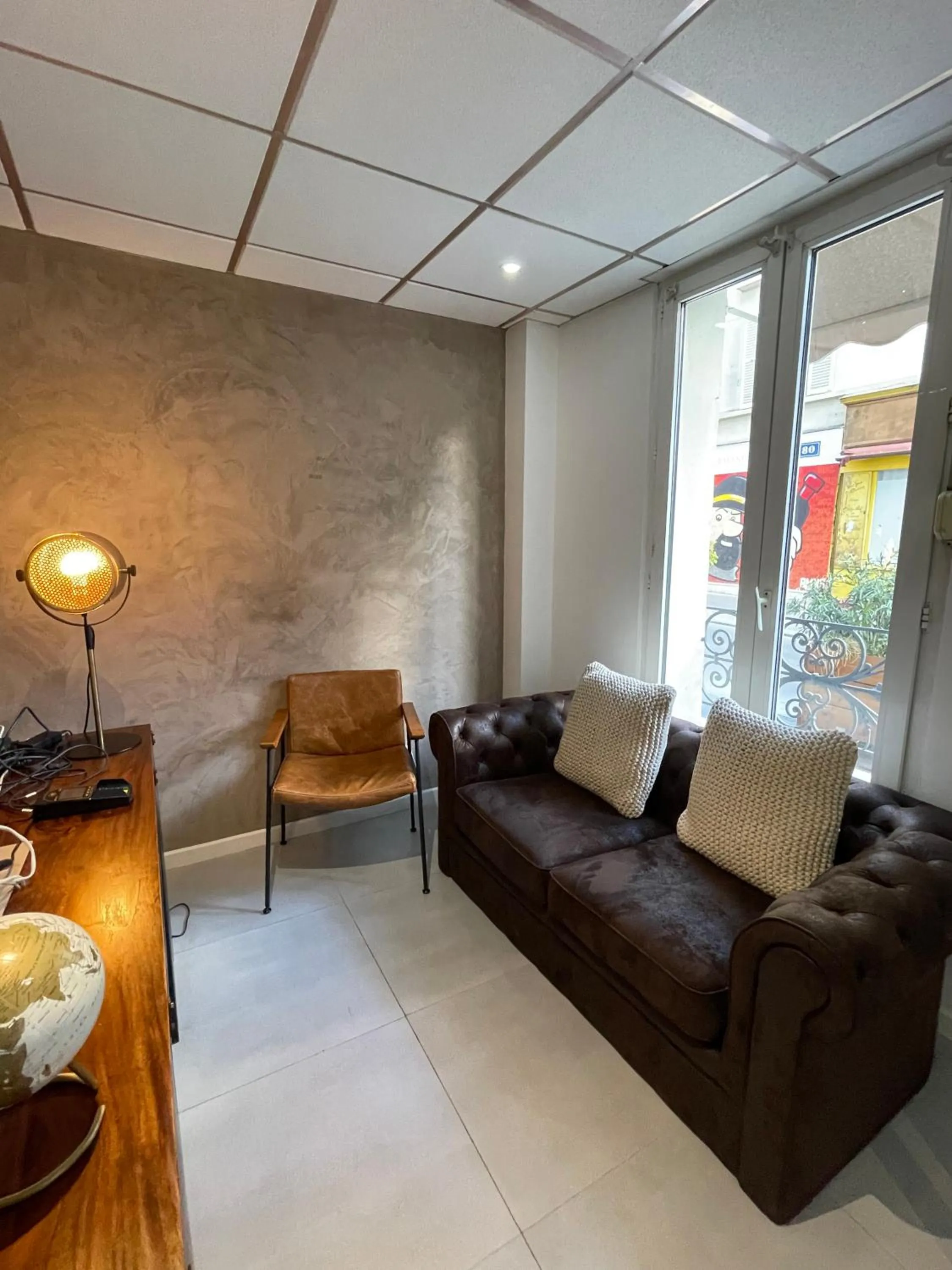 Lobby or reception in Tipi