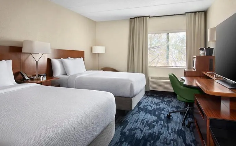 Bedroom, Bed in Fairfield by Marriott Inn & Suites Wallingford New Haven