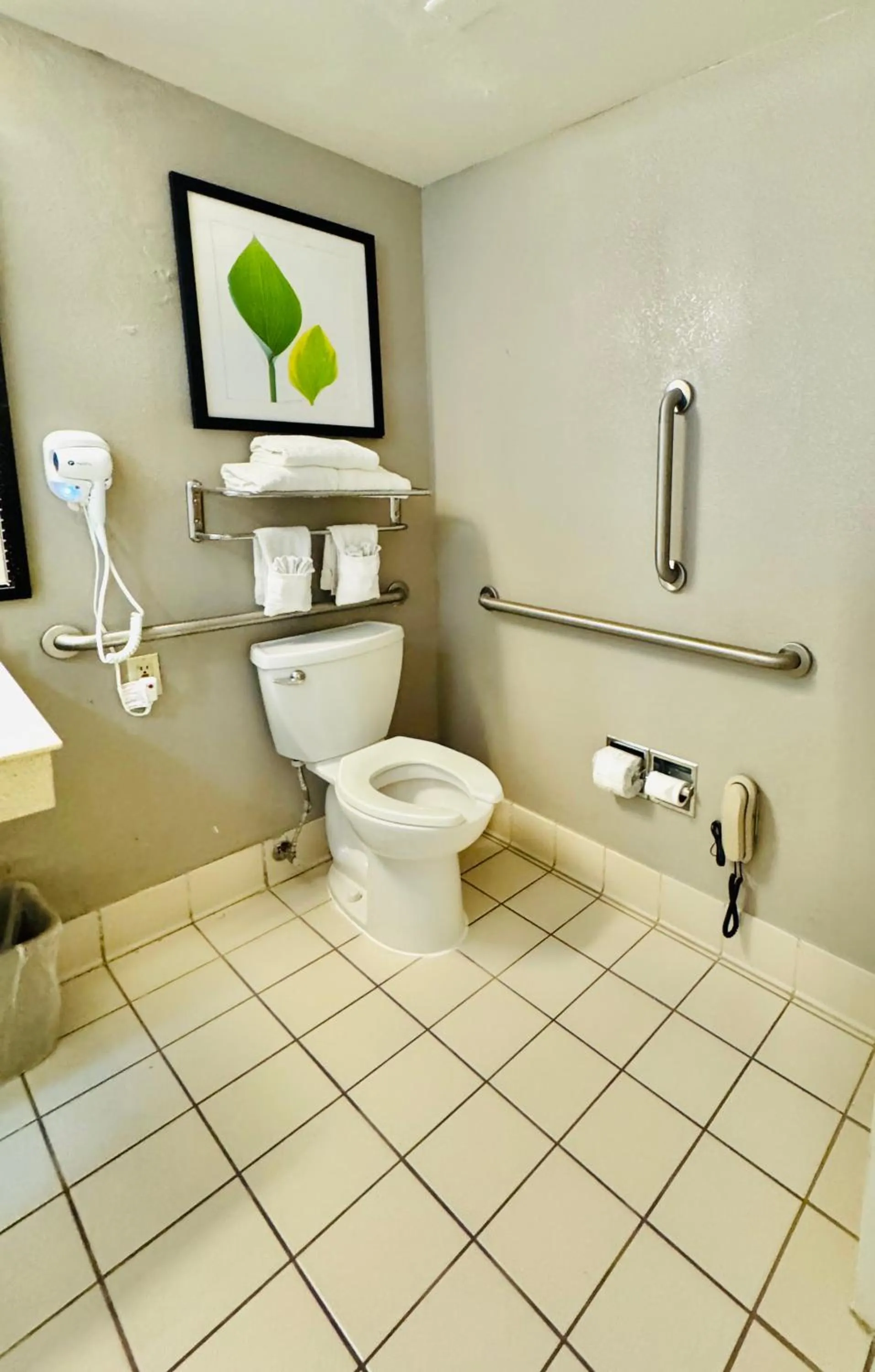 Bathroom in Motel 6-Milford, CT