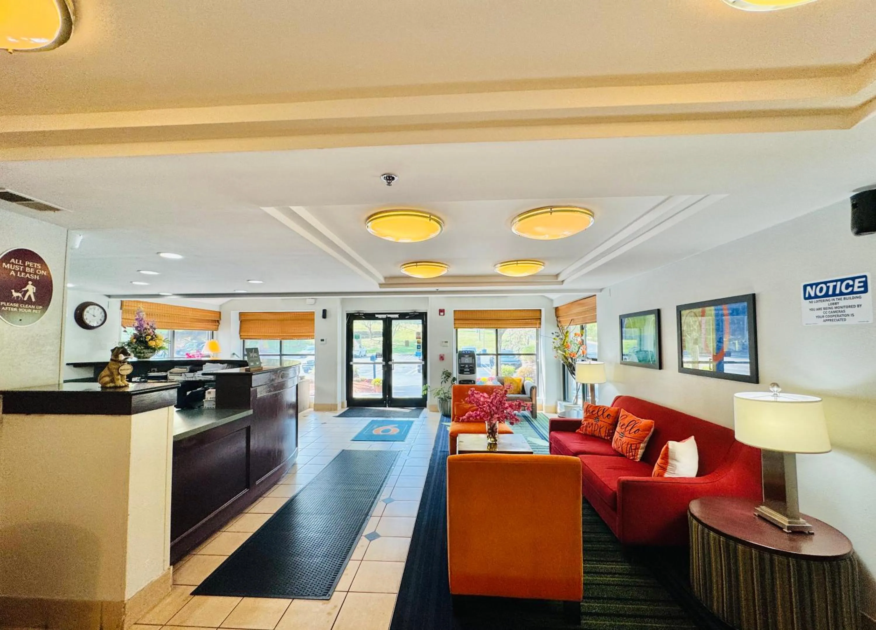 Lobby or reception in Motel 6-Milford, CT