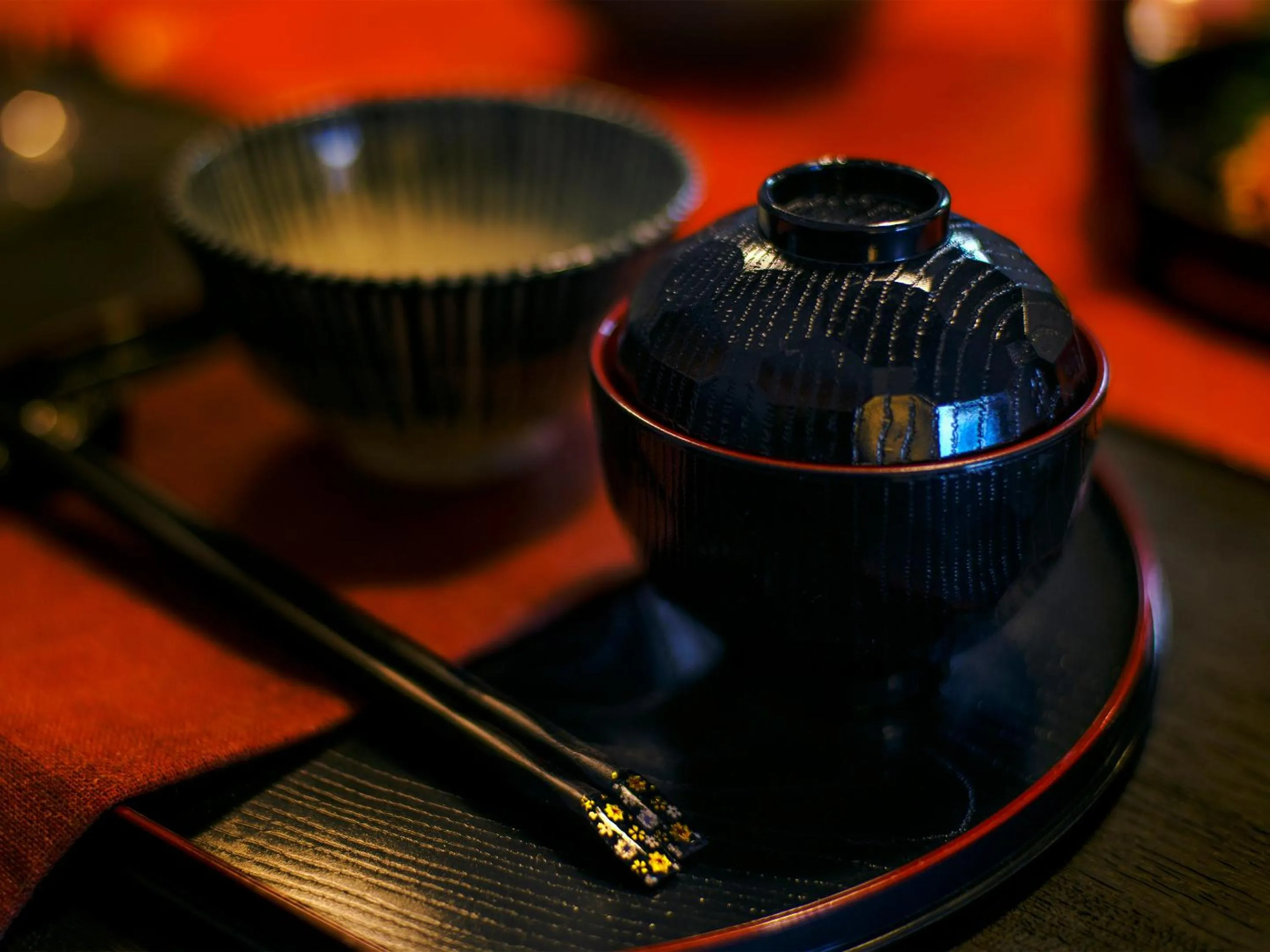 Dining area in Samurai House