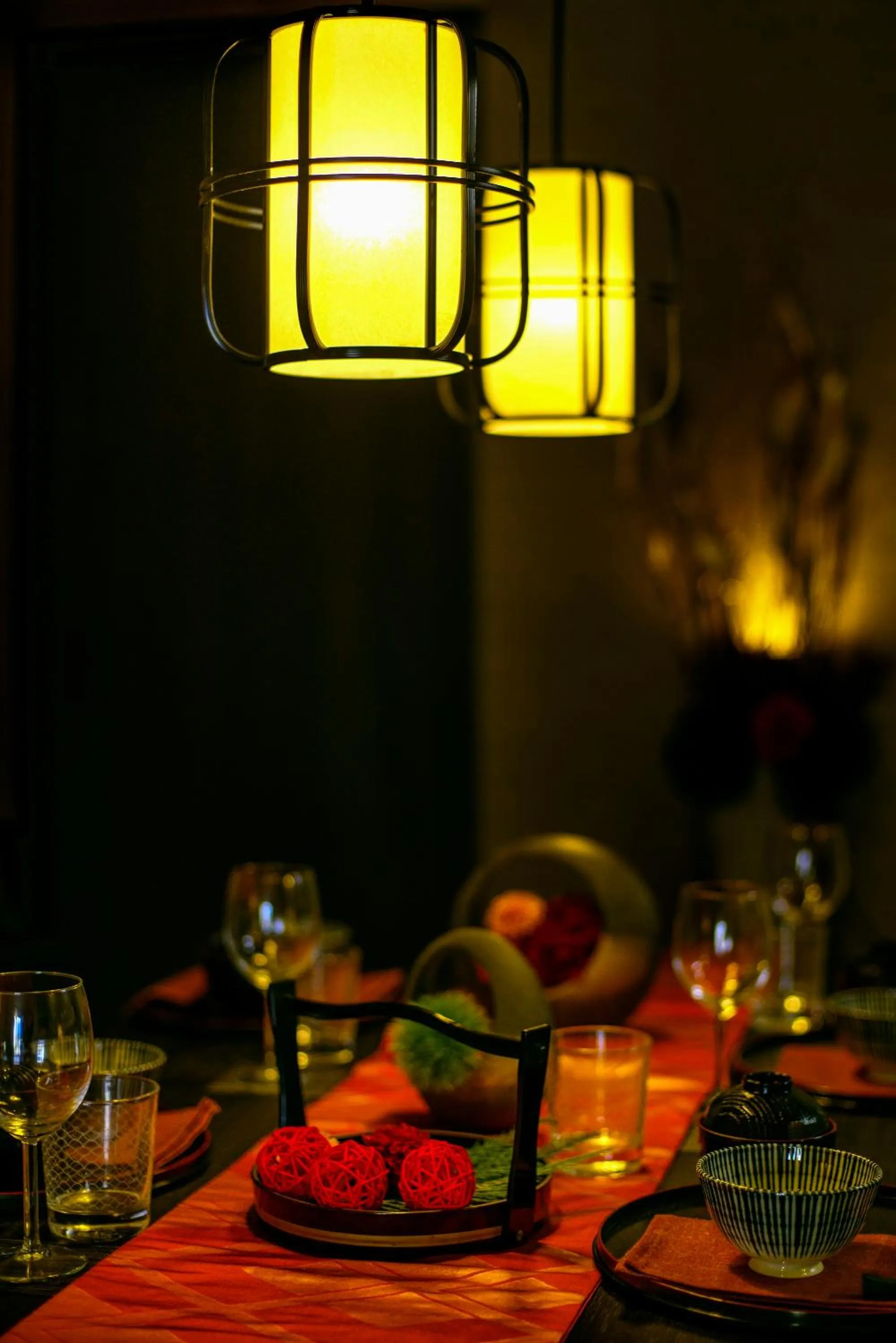 Decorative detail in Samurai House