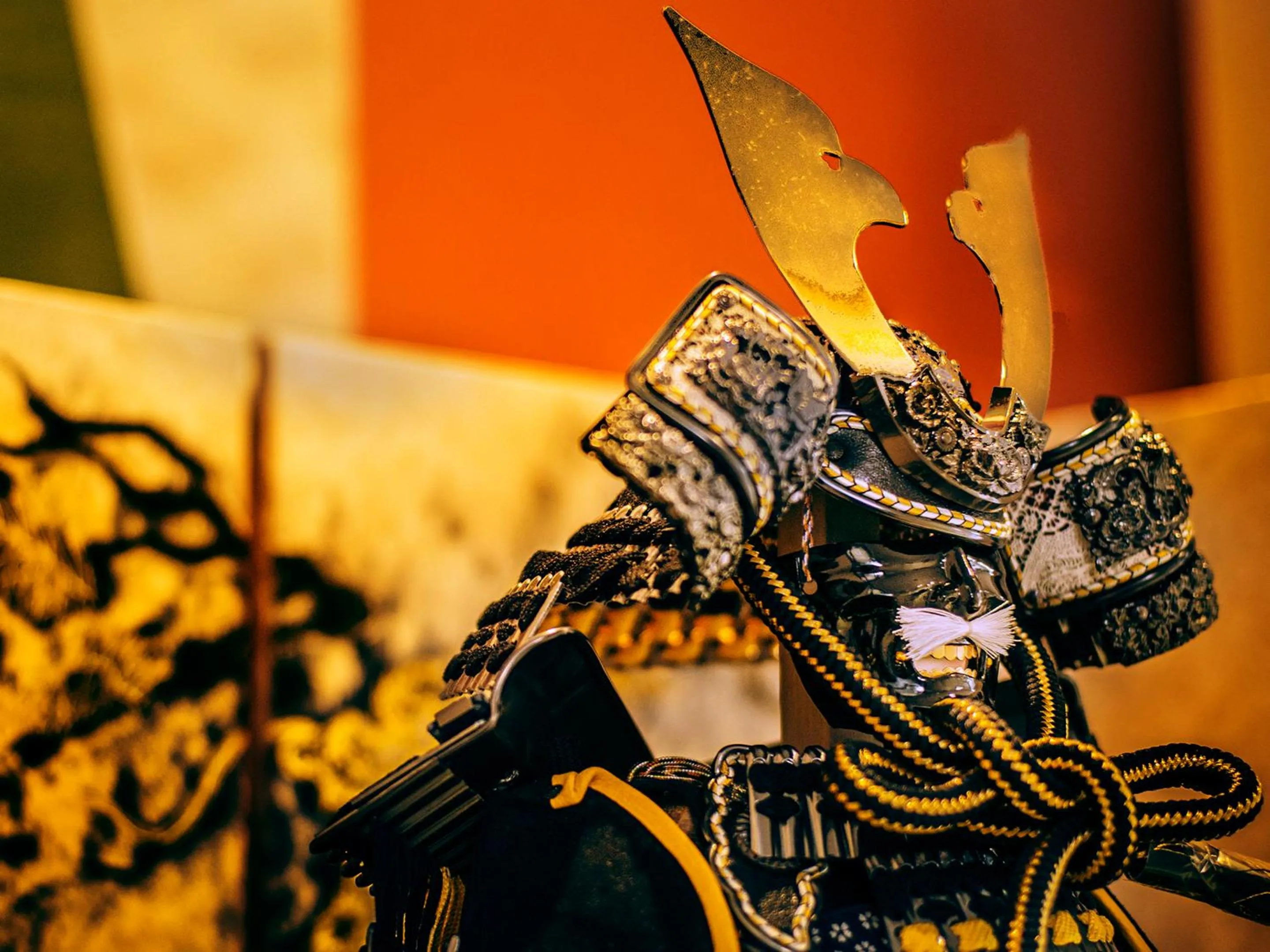 Decorative detail in Samurai House