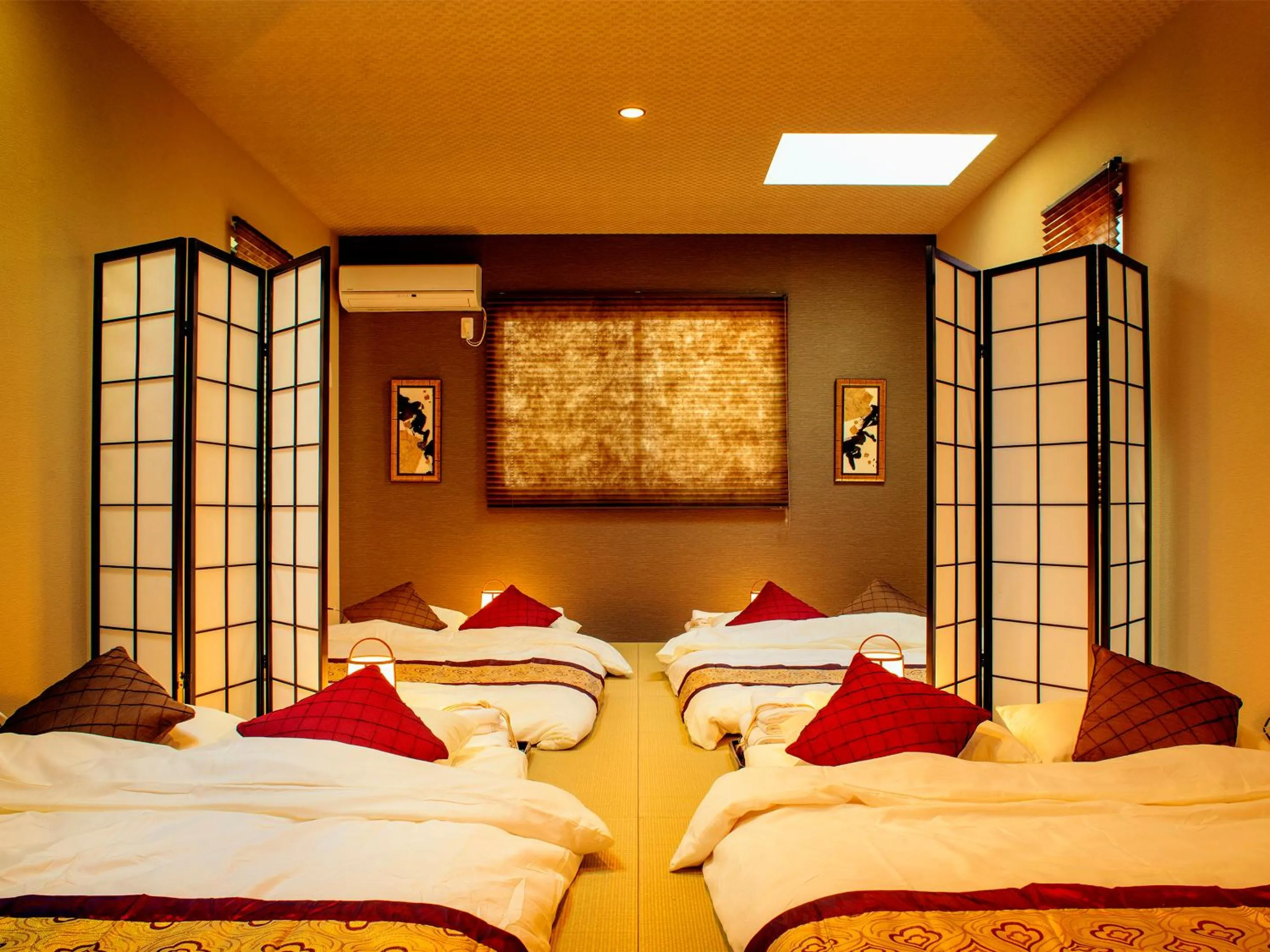 Bedroom, Bed in Samurai House