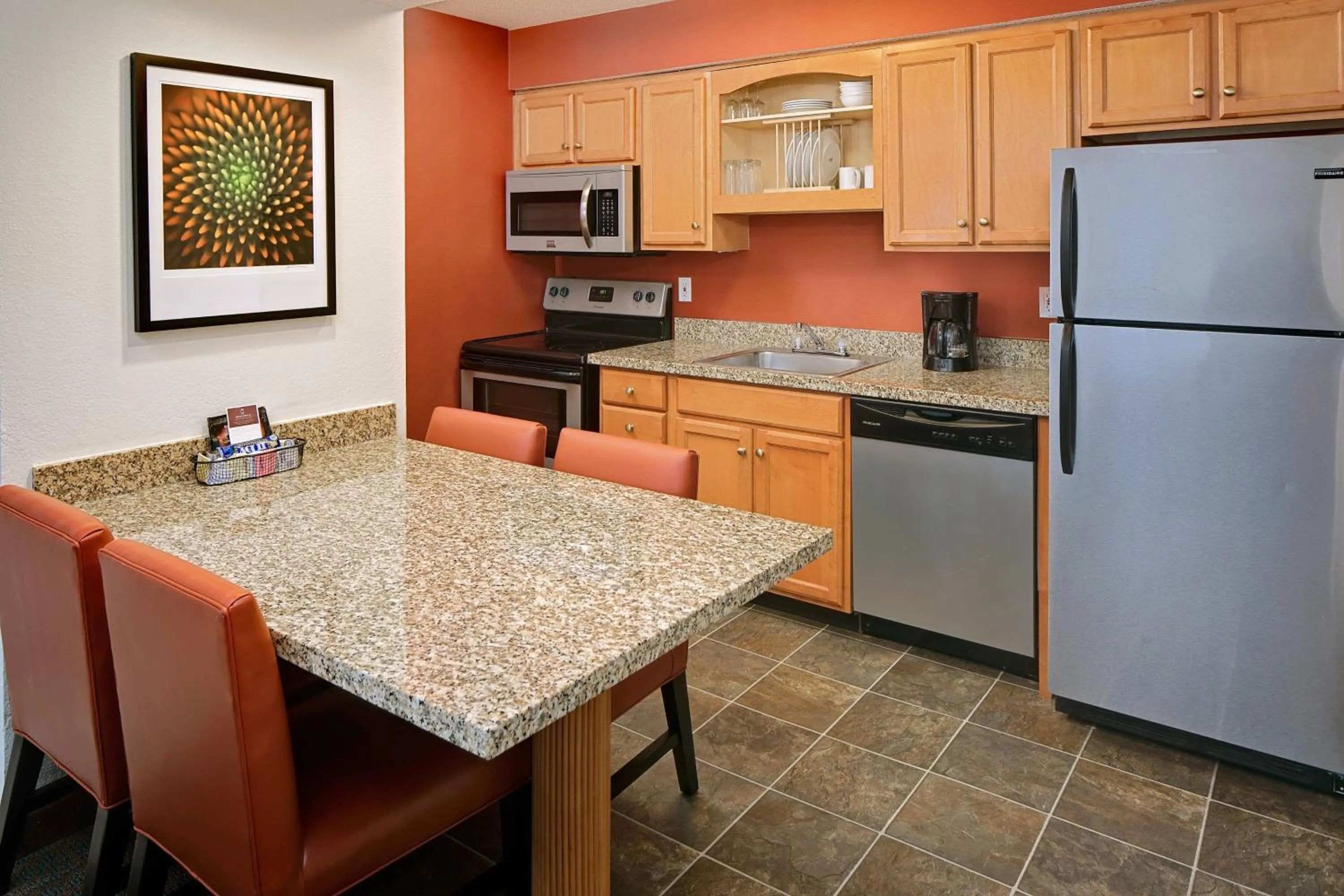 Kitchen or kitchenette in Residence Inn Shelton Fairfield County
