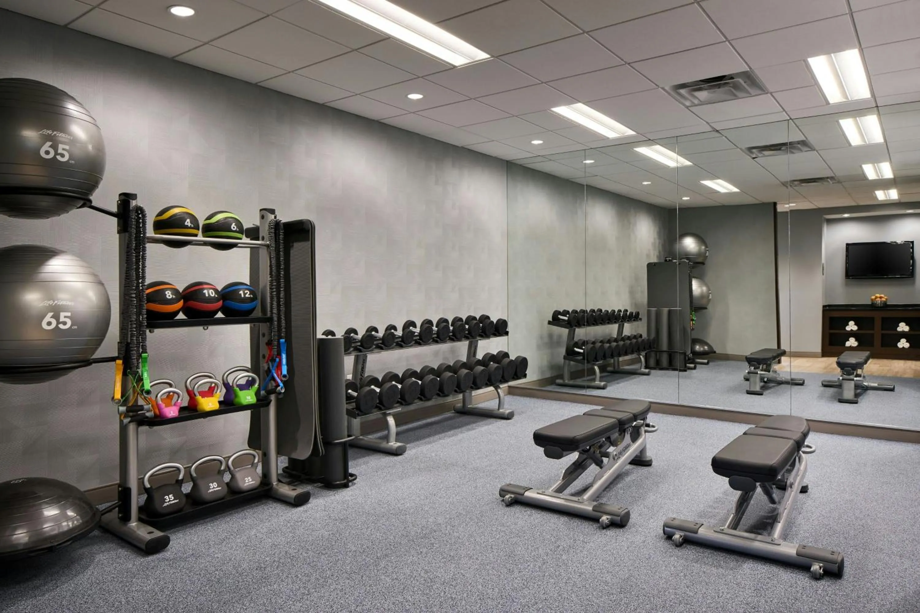 Fitness centre/facilities in Washington Dulles Marriott Suites