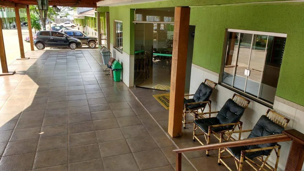 Patio in Hotel Maringa