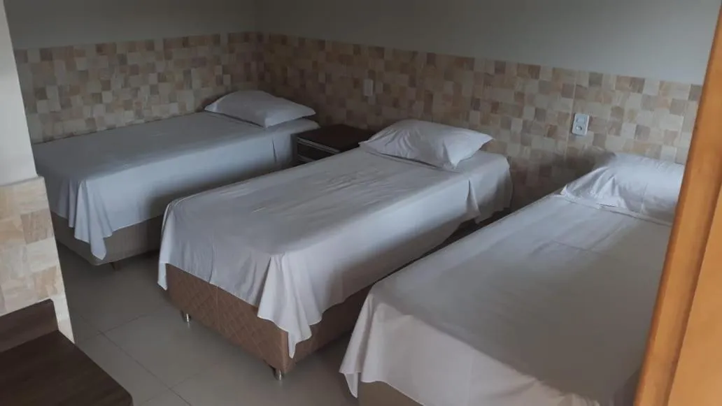 Bed in Hotel Maringa