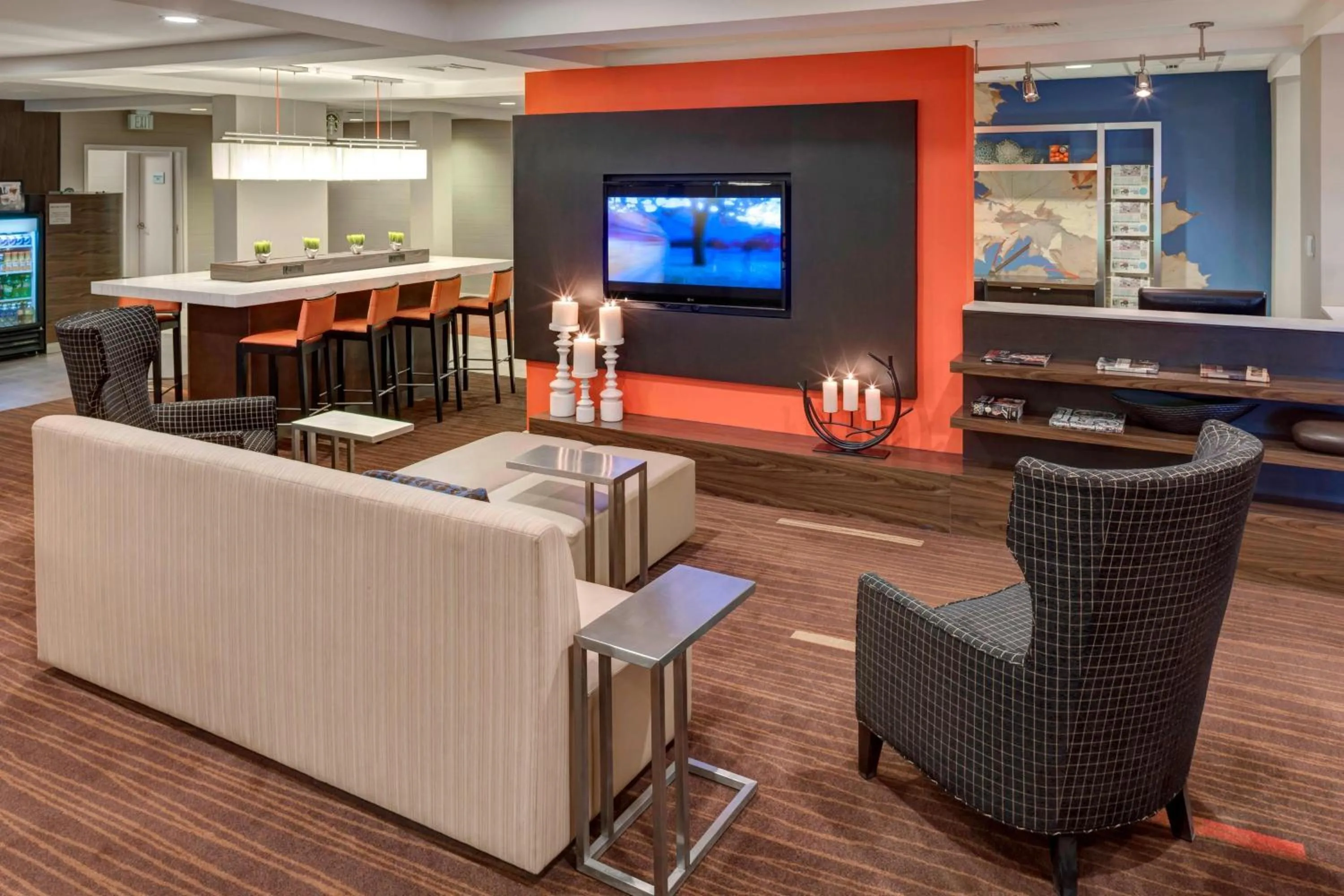 Lobby or reception in Courtyard by Marriott Wichita East