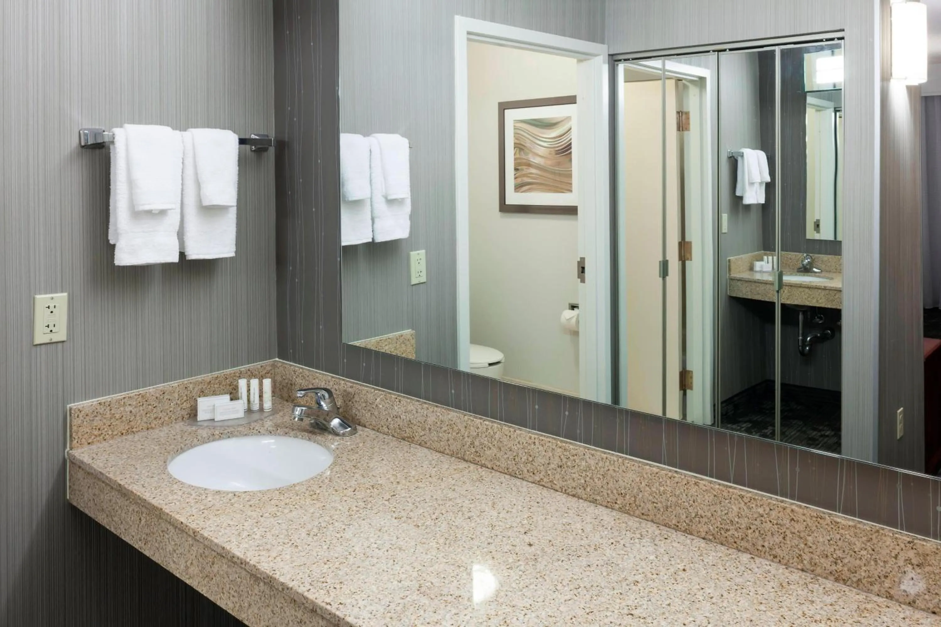Bathroom in Courtyard by Marriott Wichita East
