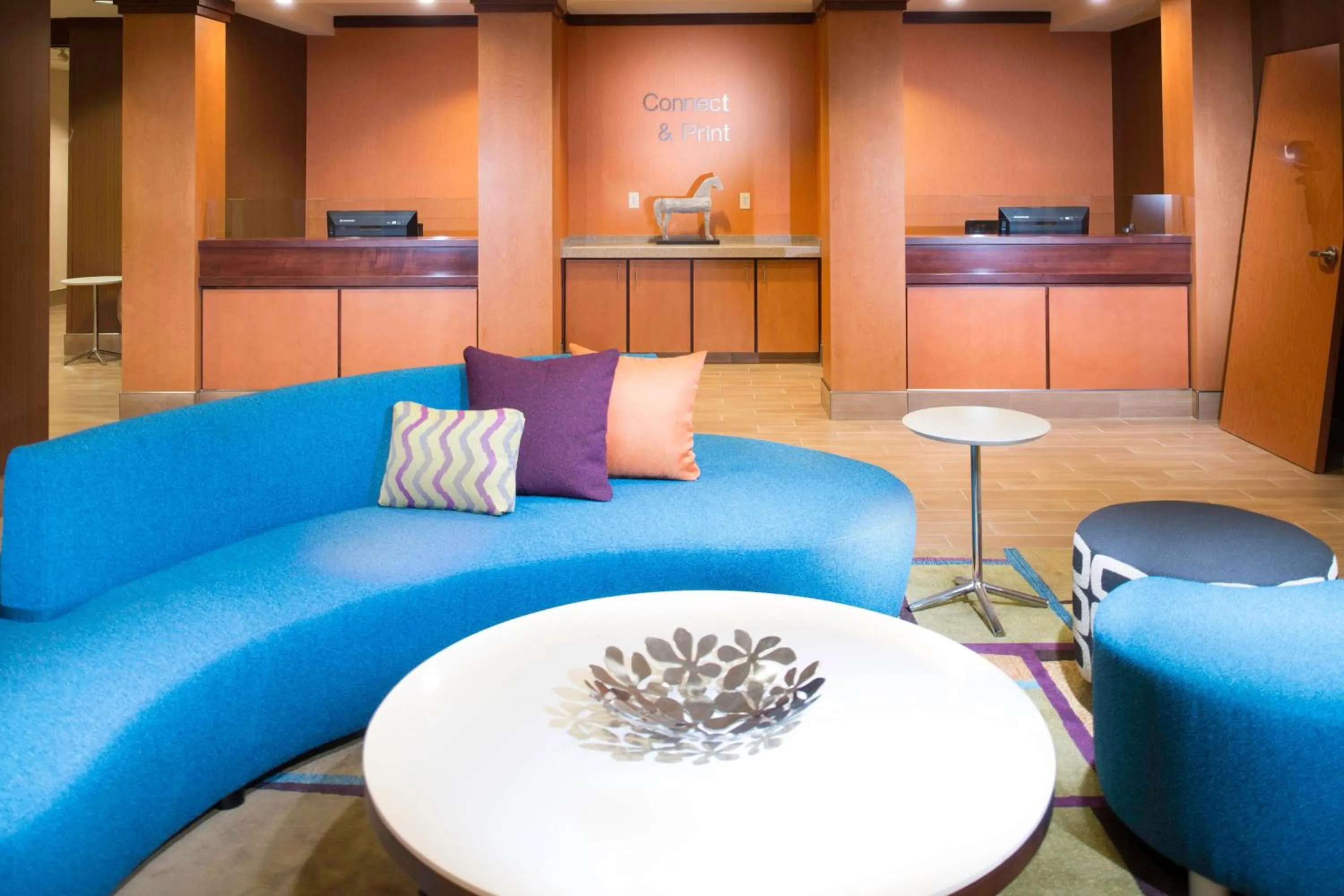 Lobby or reception in Fairfield Inn & Suites Idaho Falls