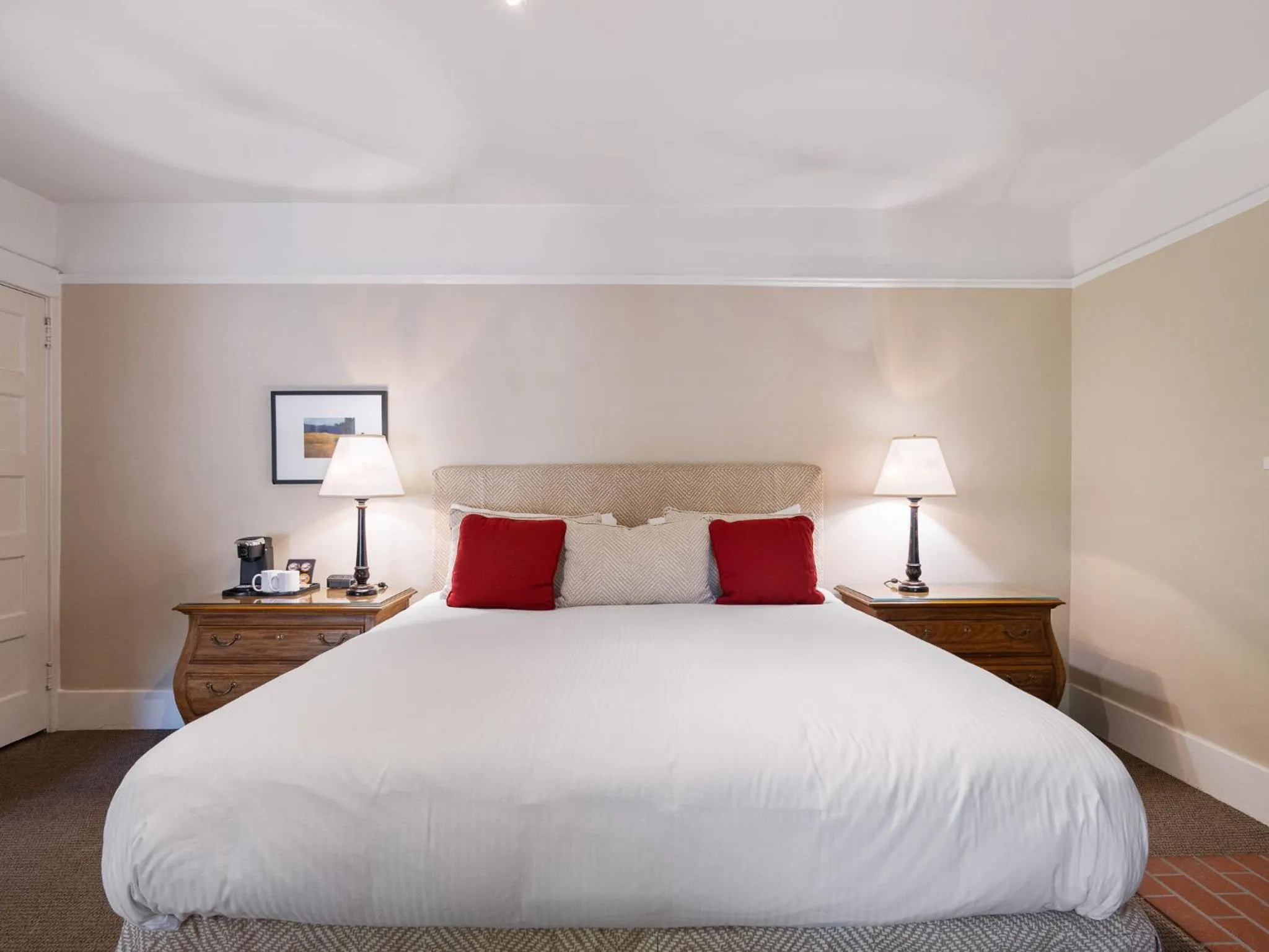 Bed in The Upham Hotel