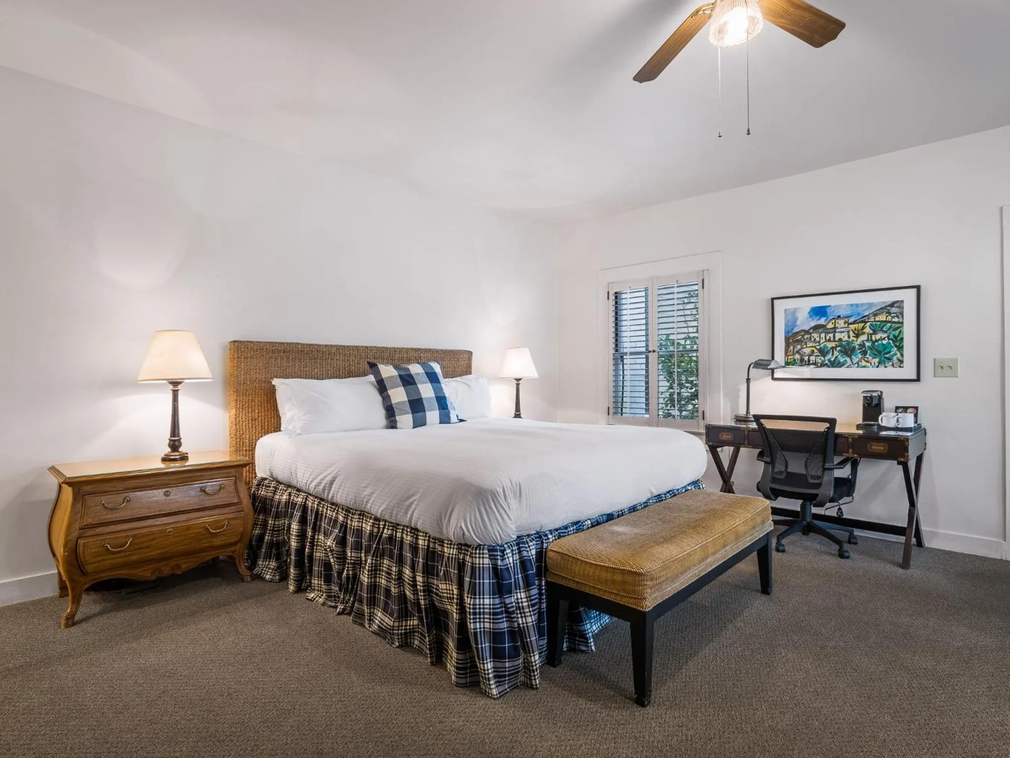 Bed in The Upham Hotel