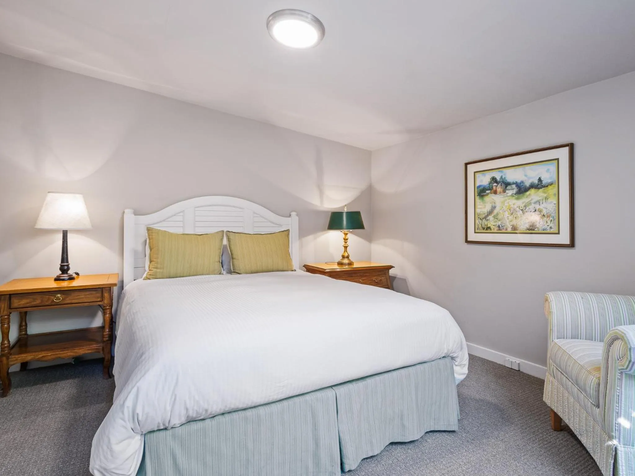 Bed in The Upham Hotel