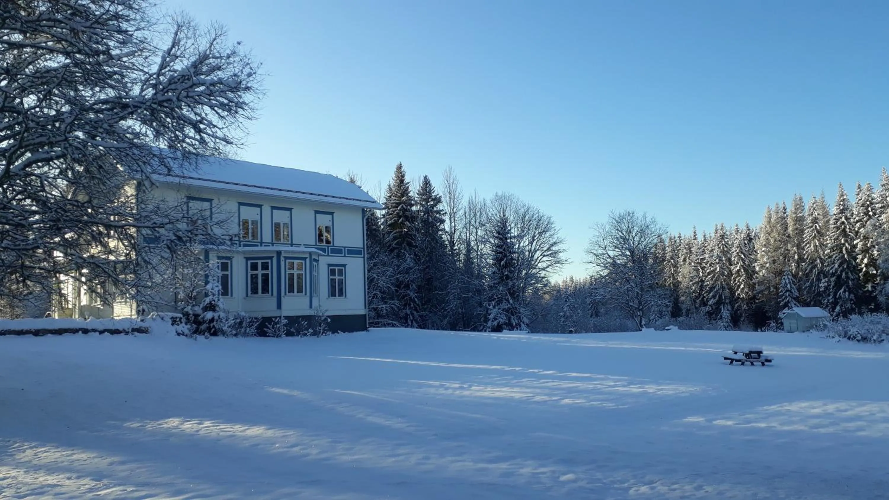 Facade/entrance in Geijersholms Herrgård