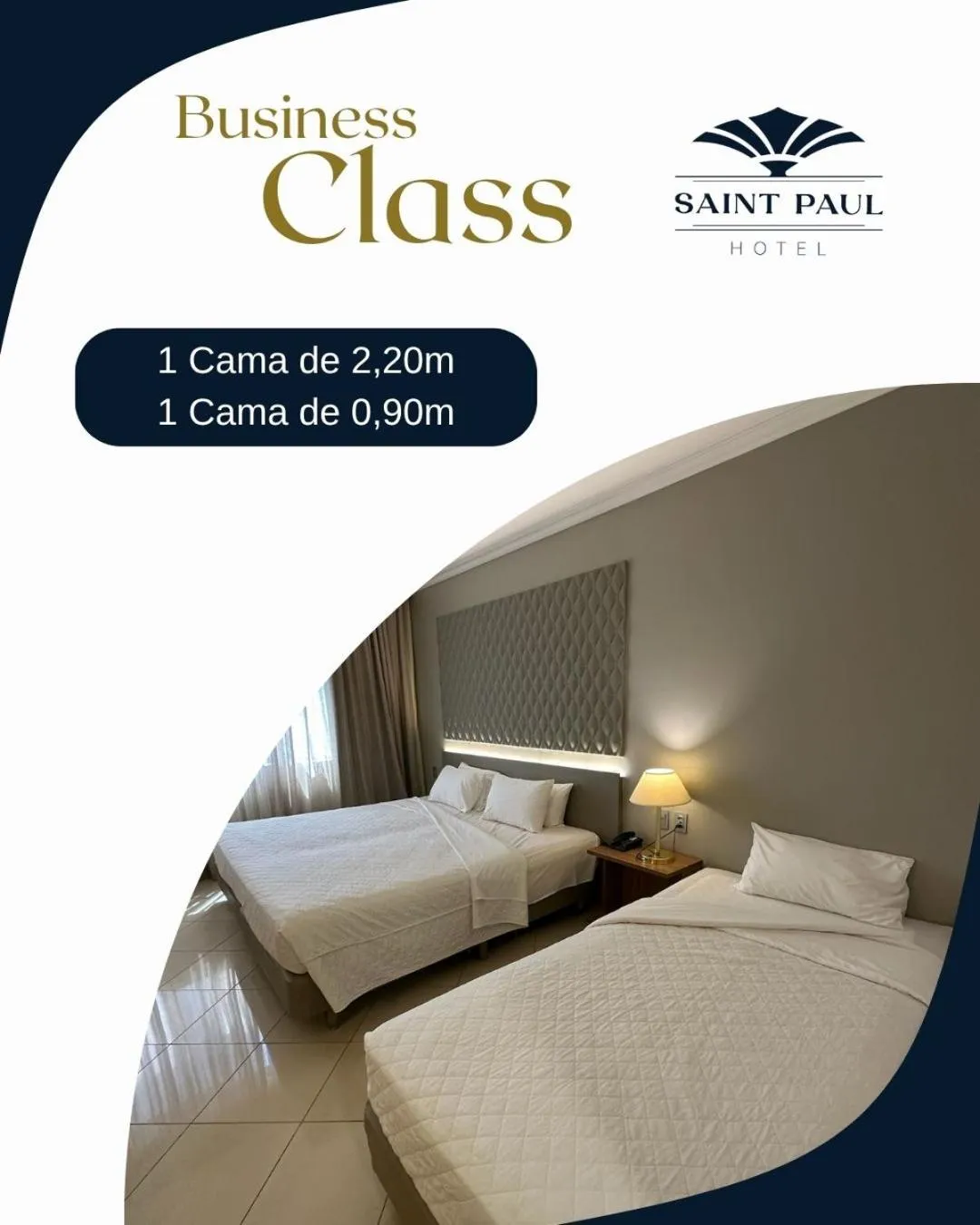 Bed in Hotel Saint Paul