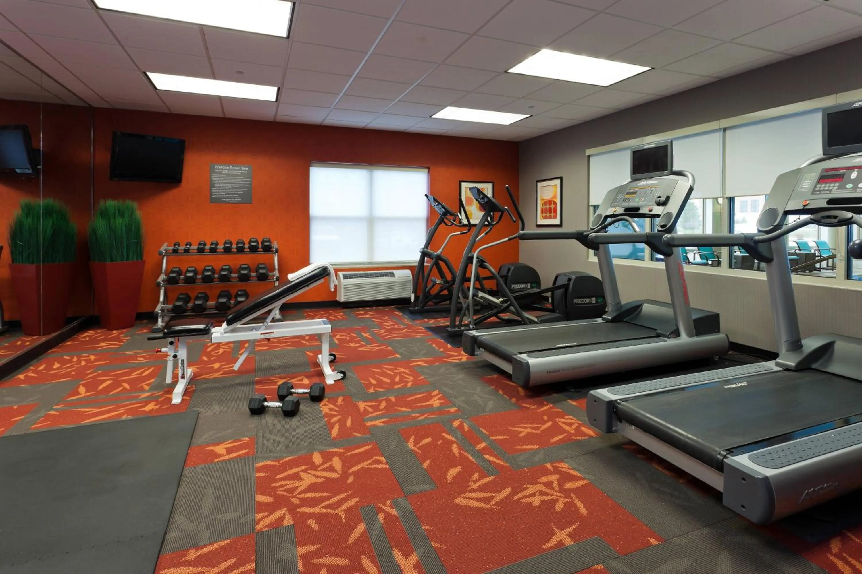 Fitness centre/facilities in Residence Inn Indianapolis Carmel