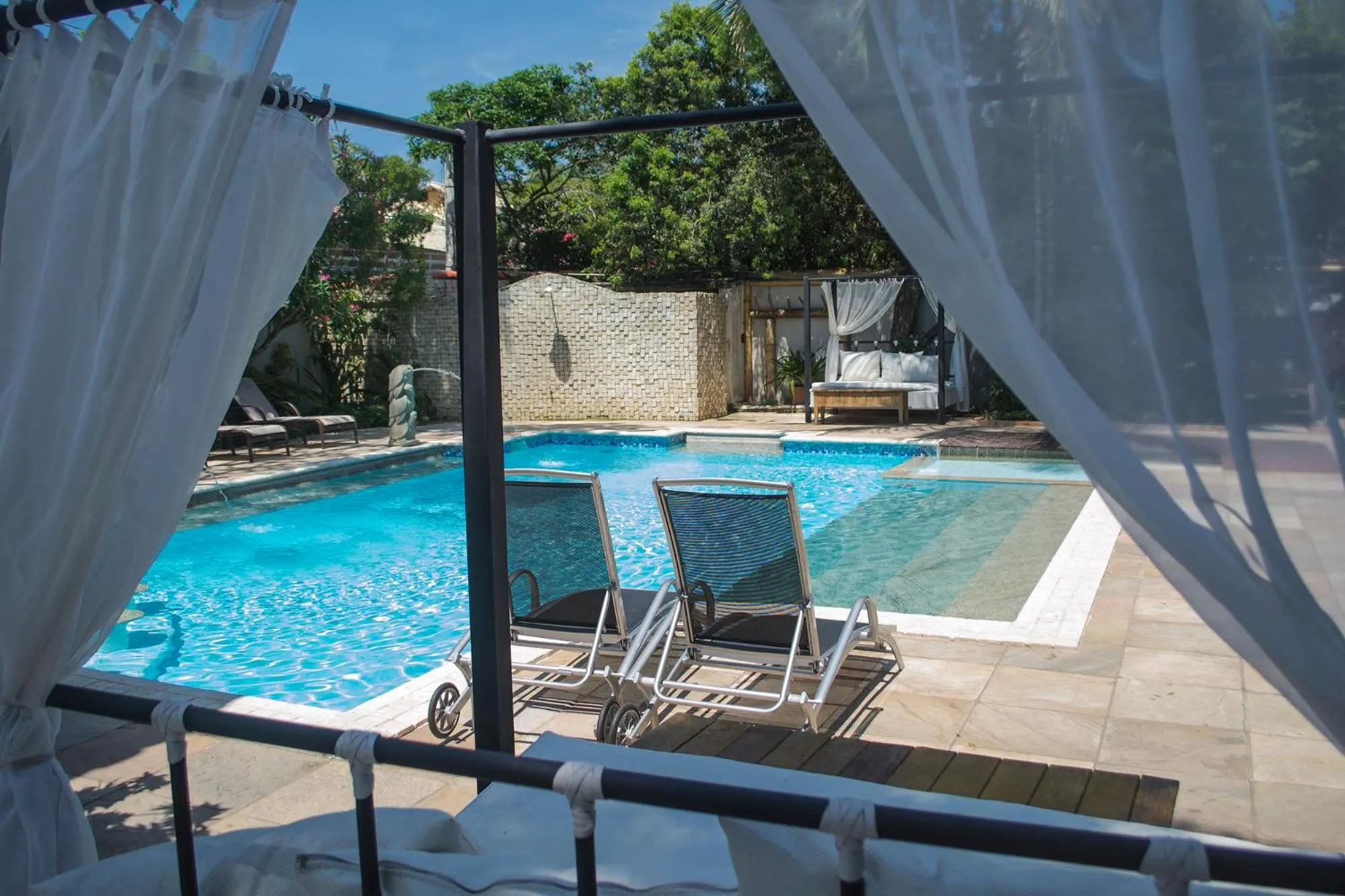 Decorative detail in Pousada Blue Marlin