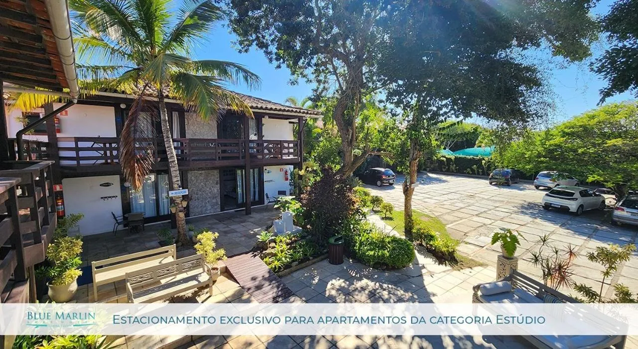 Parking in Pousada Blue Marlin