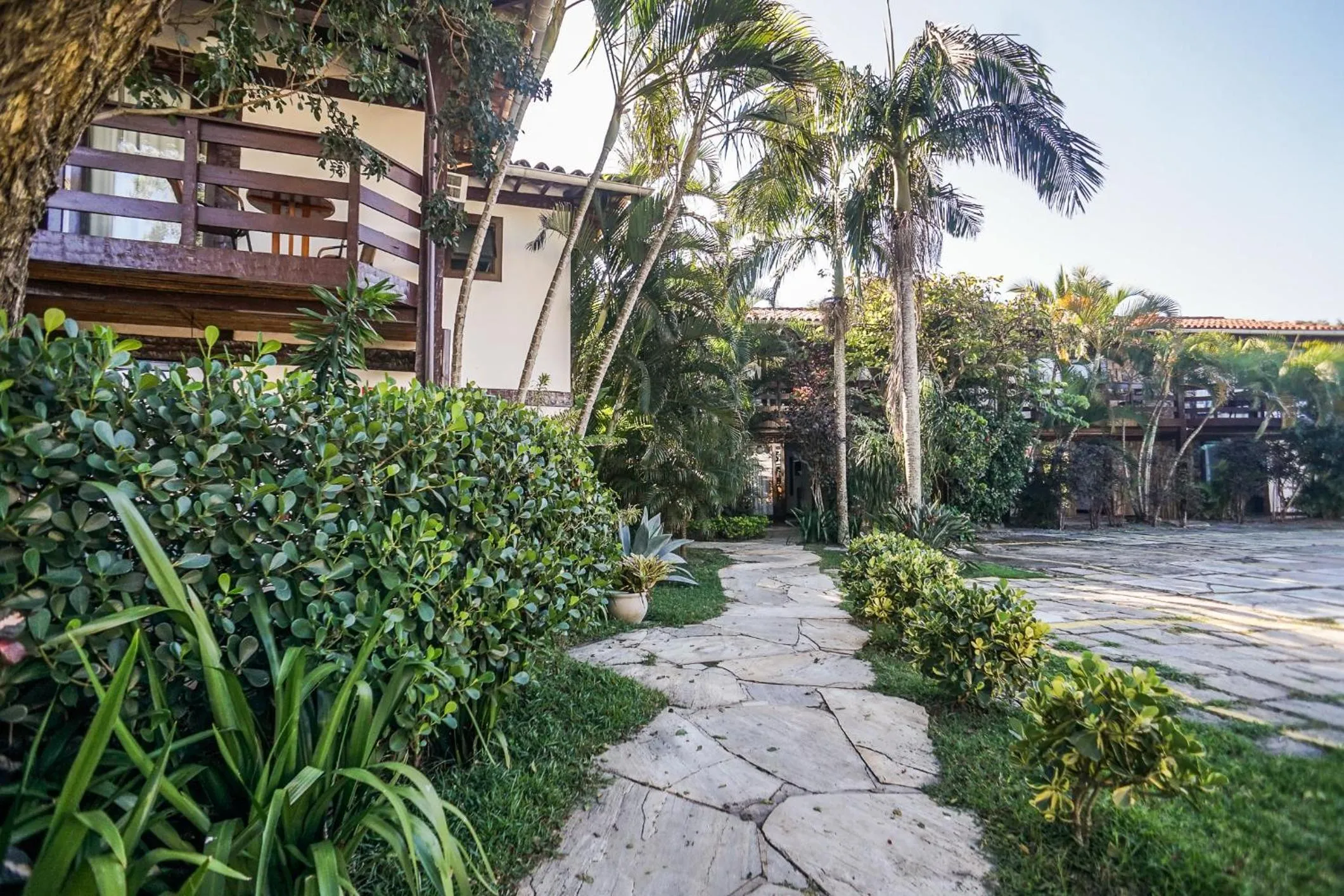 Garden in Pousada Blue Marlin