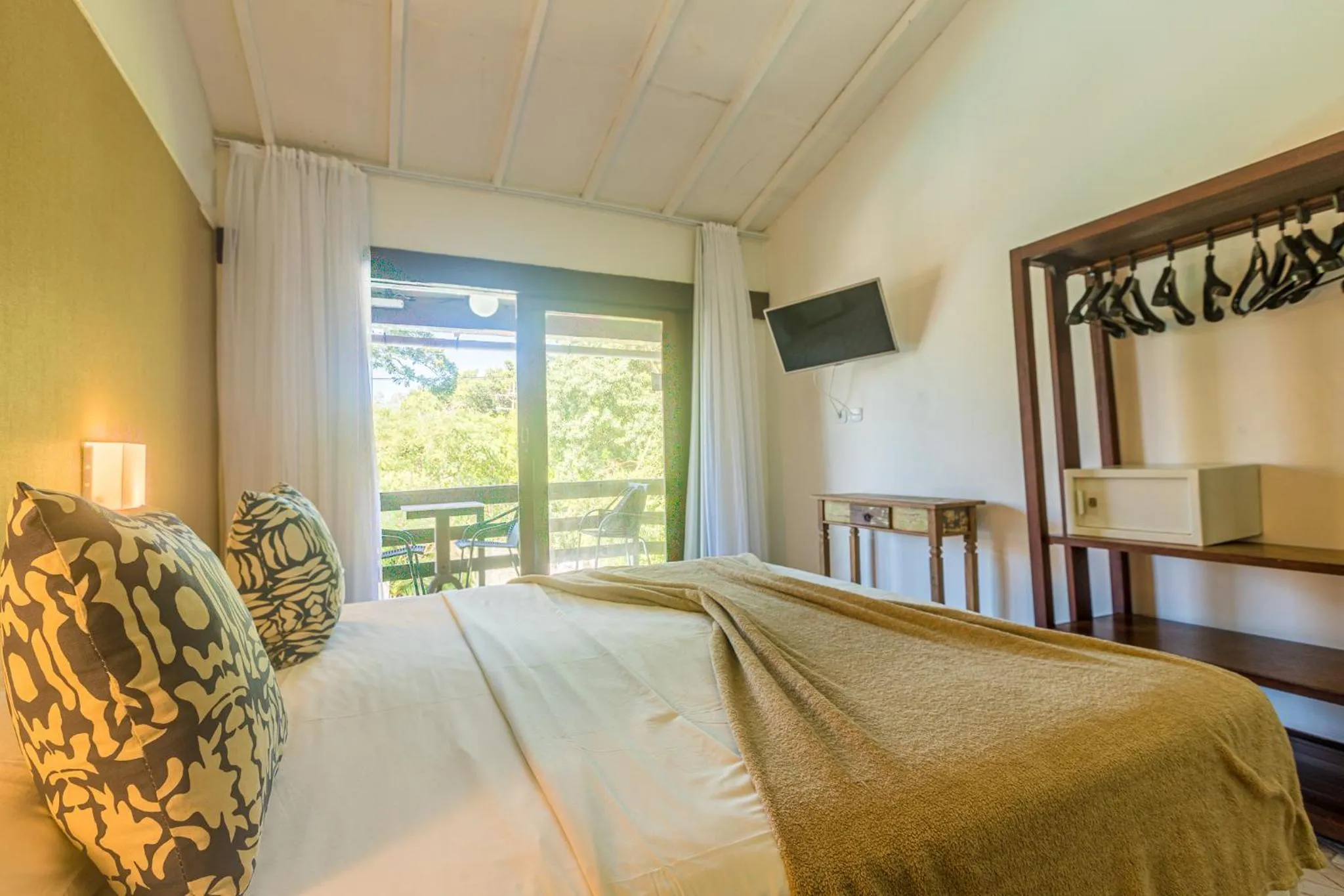 Bed in Pousada Blue Marlin