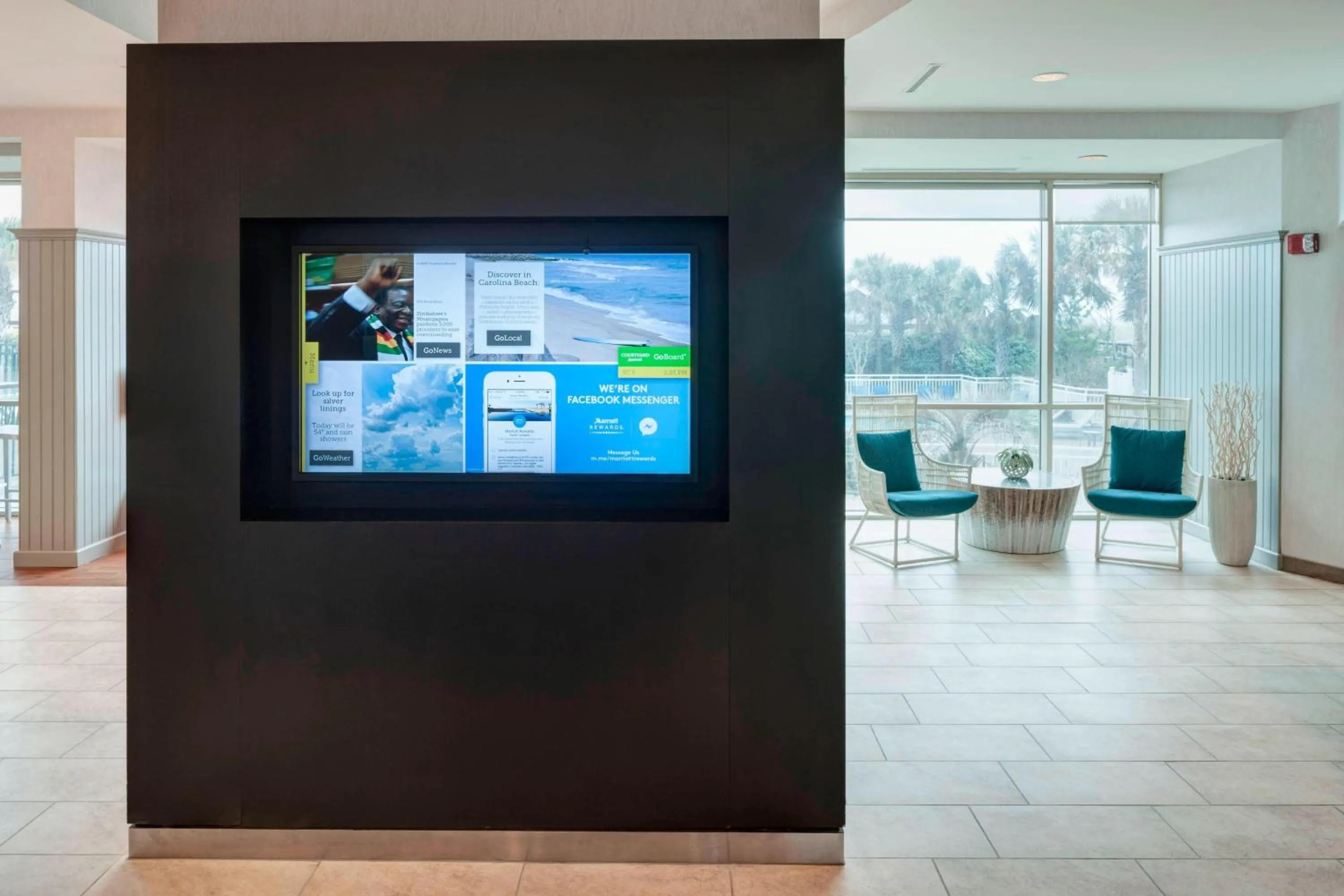 Lobby or reception in Courtyard by Marriott Carolina Beach Oceanfront