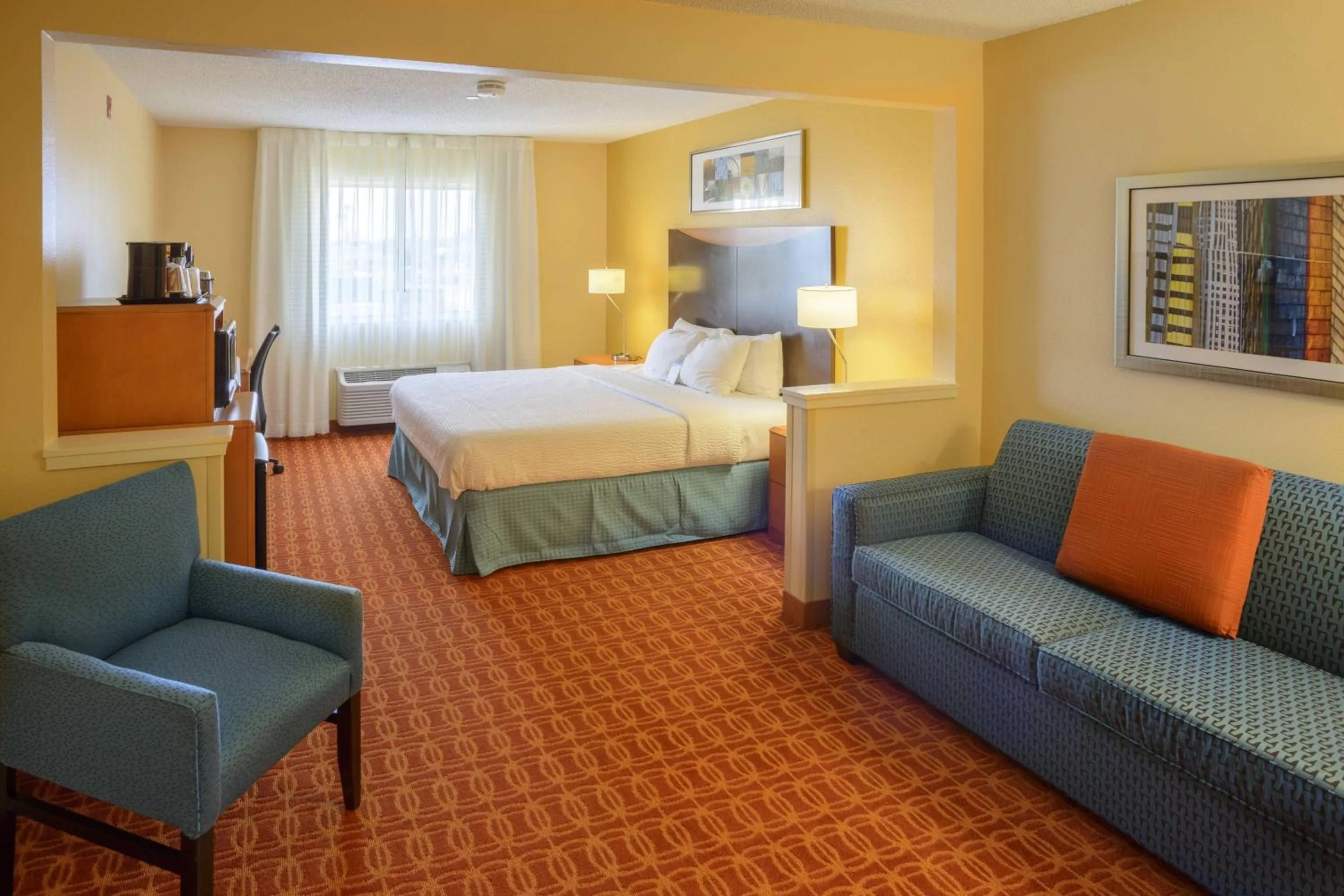 Photo of the whole room, Bed in Fairfield Inn Indianapolis South